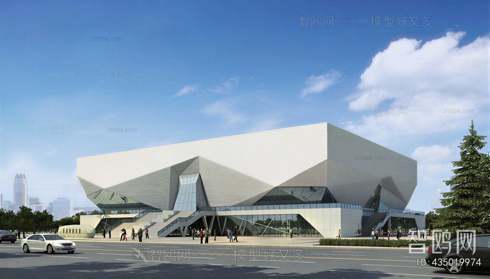 Modern Building Appearance