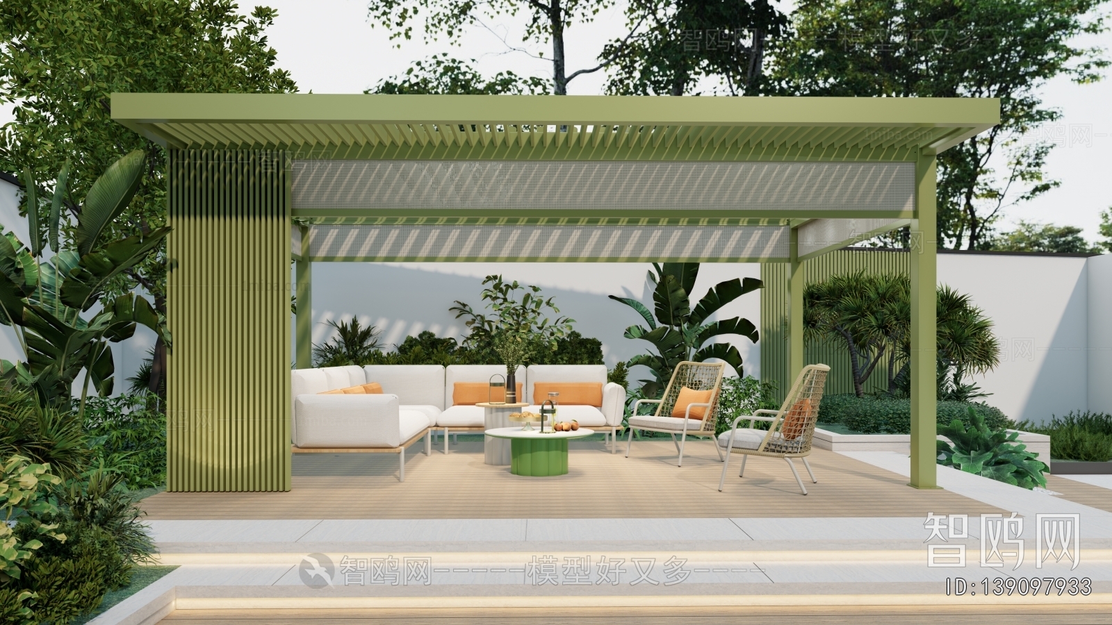 Modern Courtyard/landscape