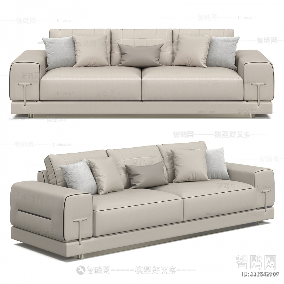 Modern Three-seat Sofa
