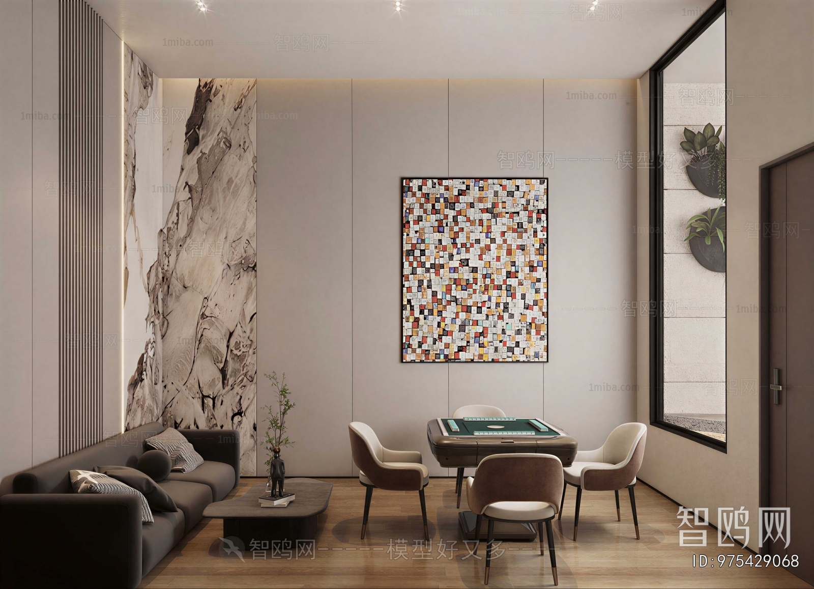 Modern Chess And Card Room
