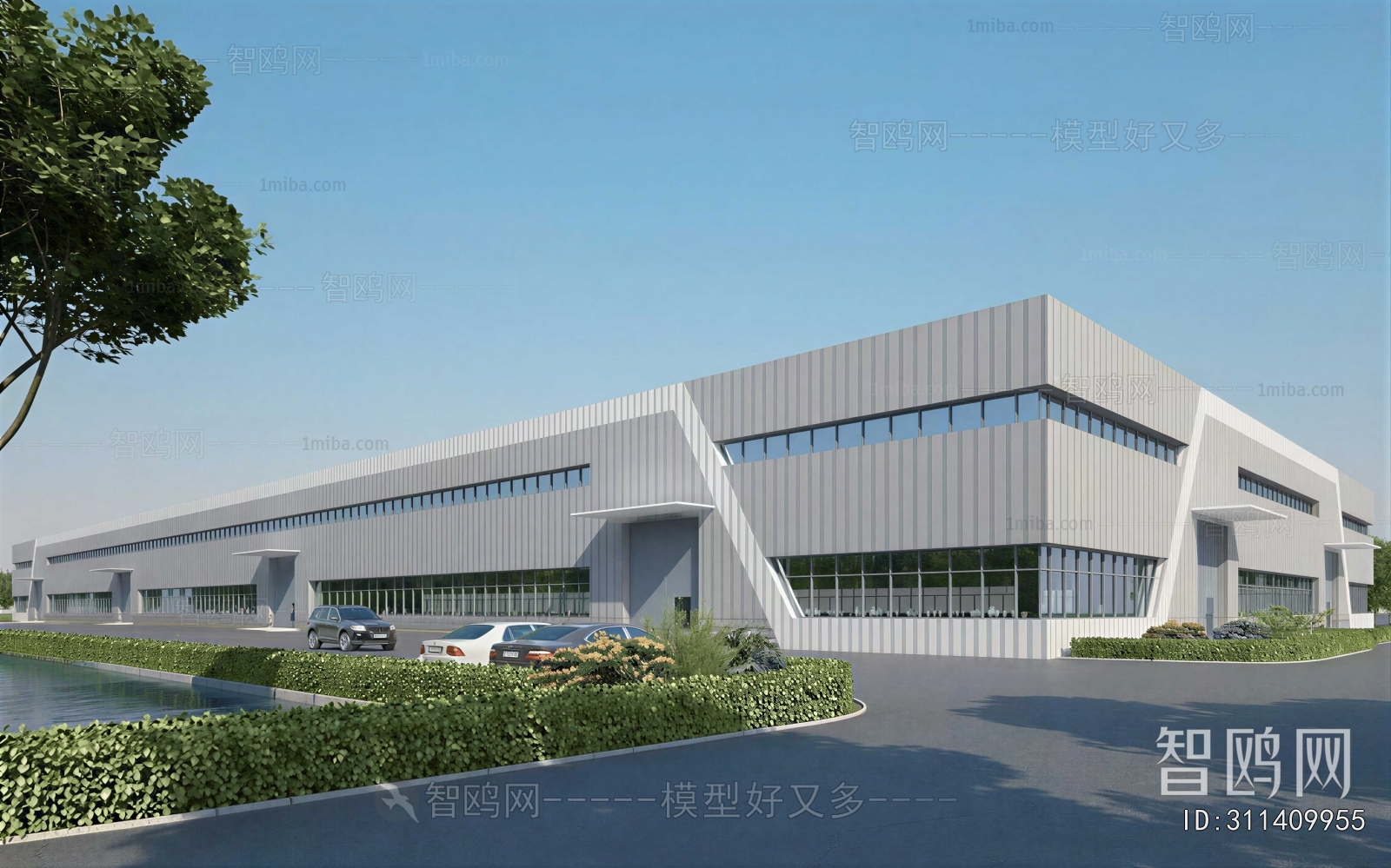 Modern Appearance Of Commercial Building