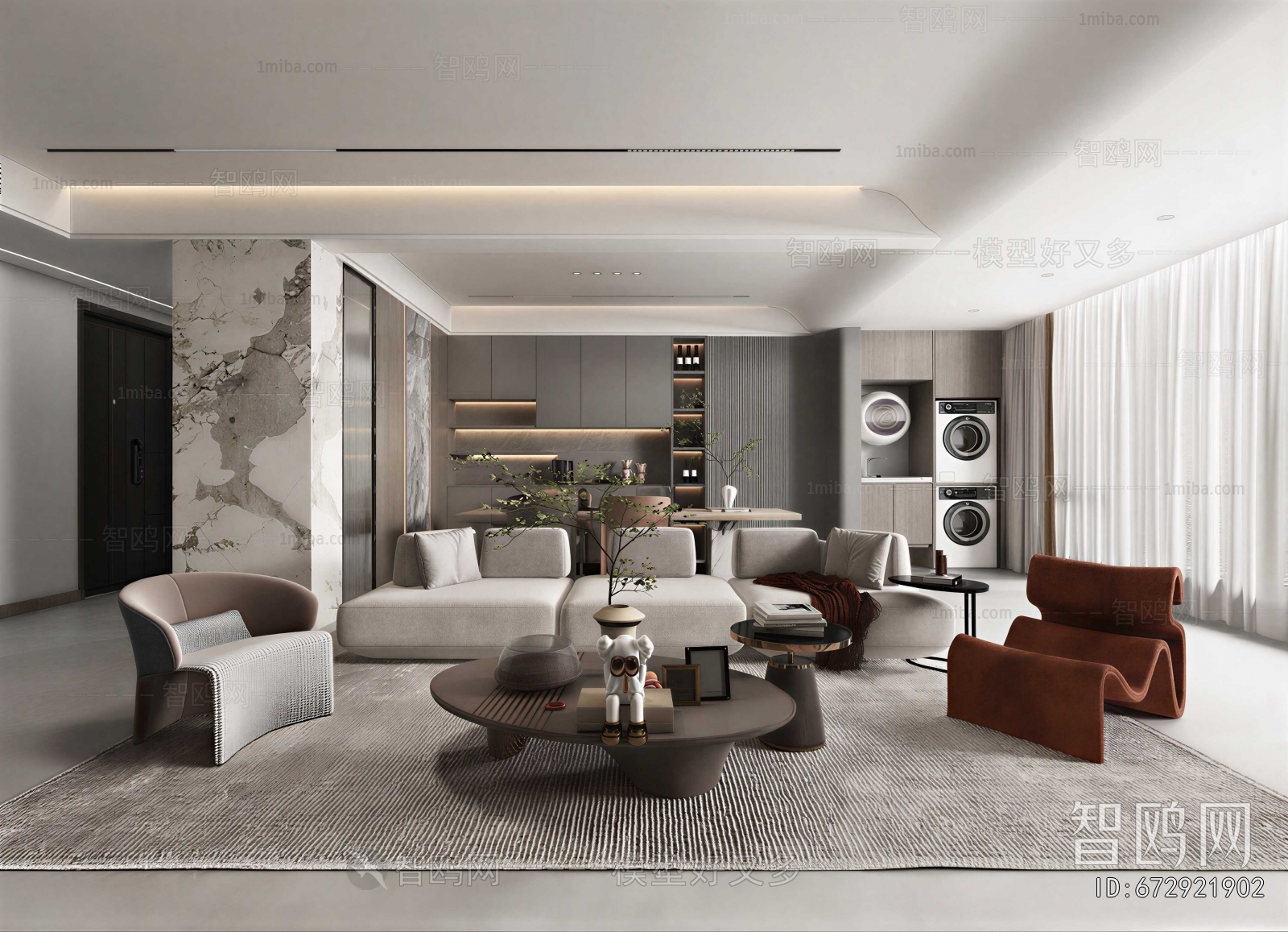 Modern A Living Room