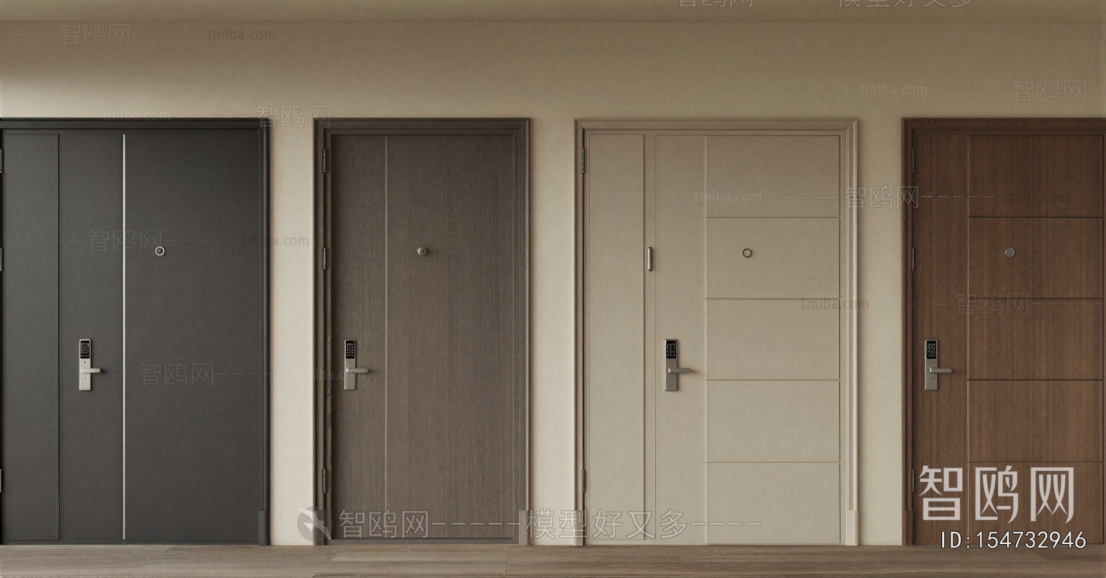 Modern Entrance Door