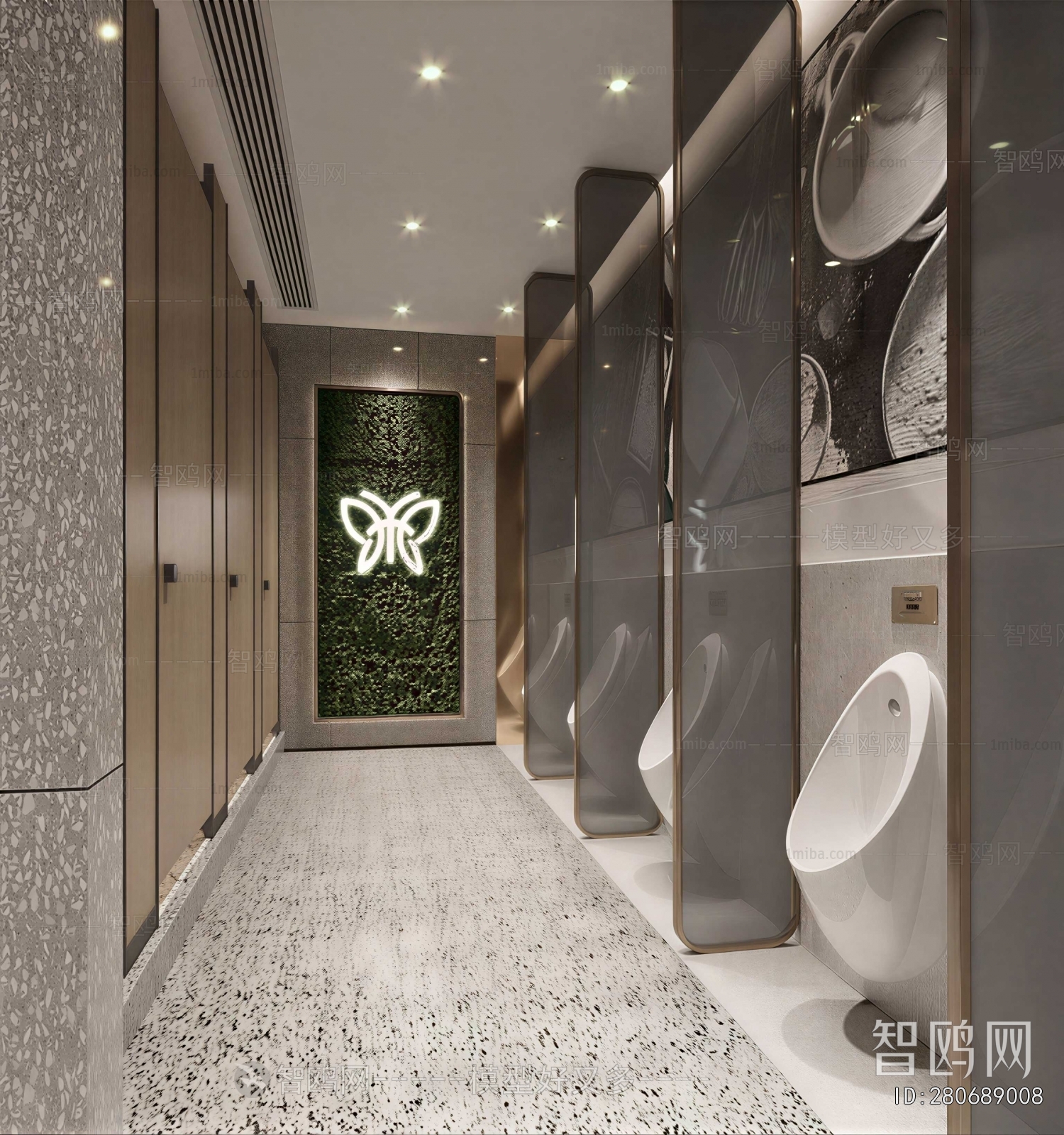 Modern Public Toilet