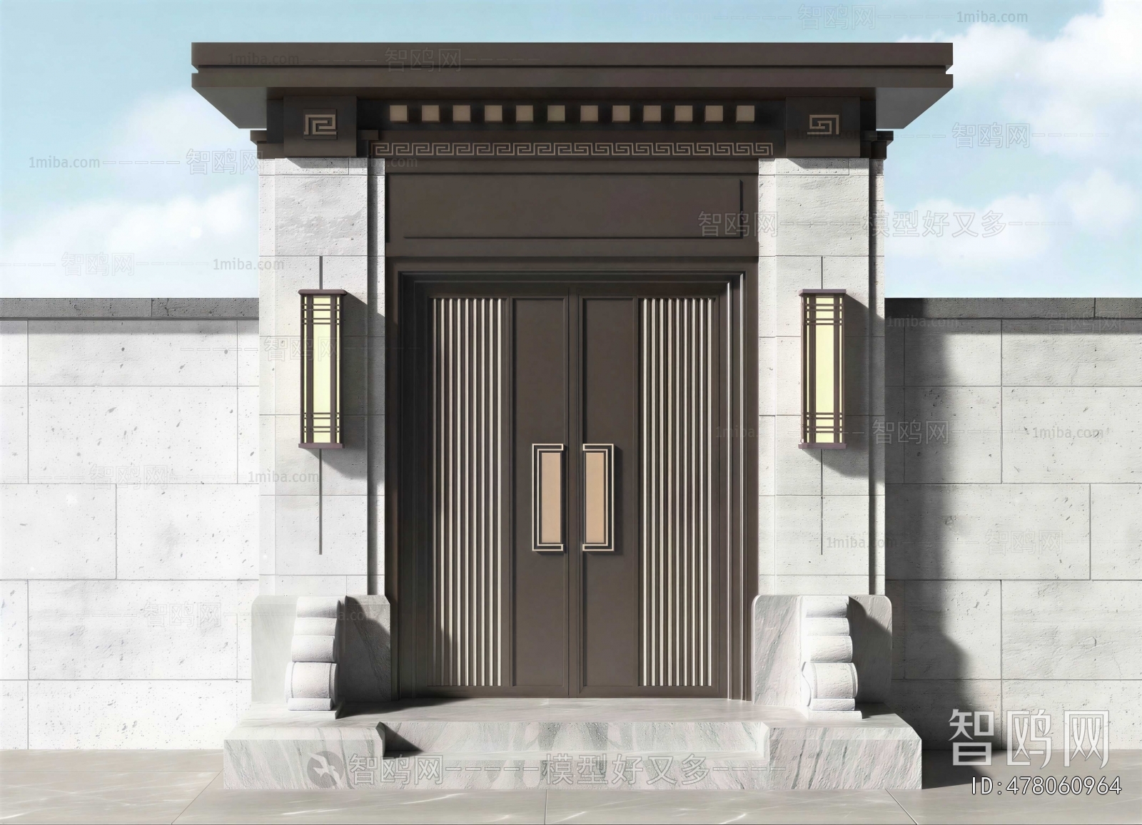 New Chinese Style Facade Element