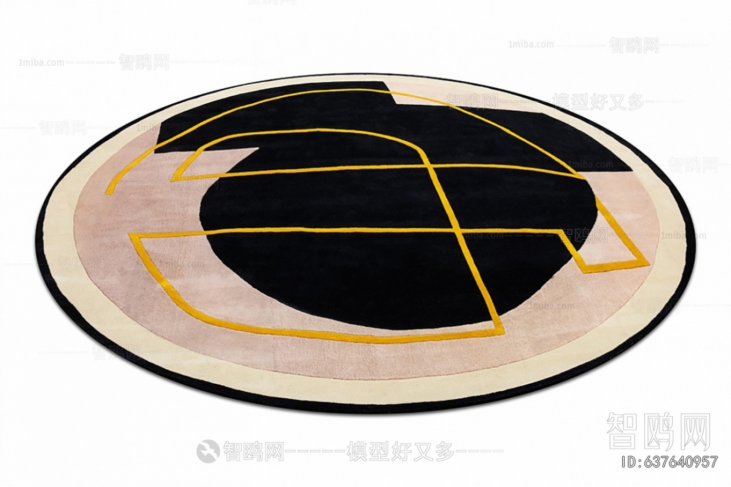 Modern Circular Carpet