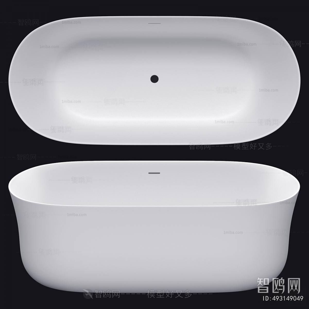Modern Bathtub