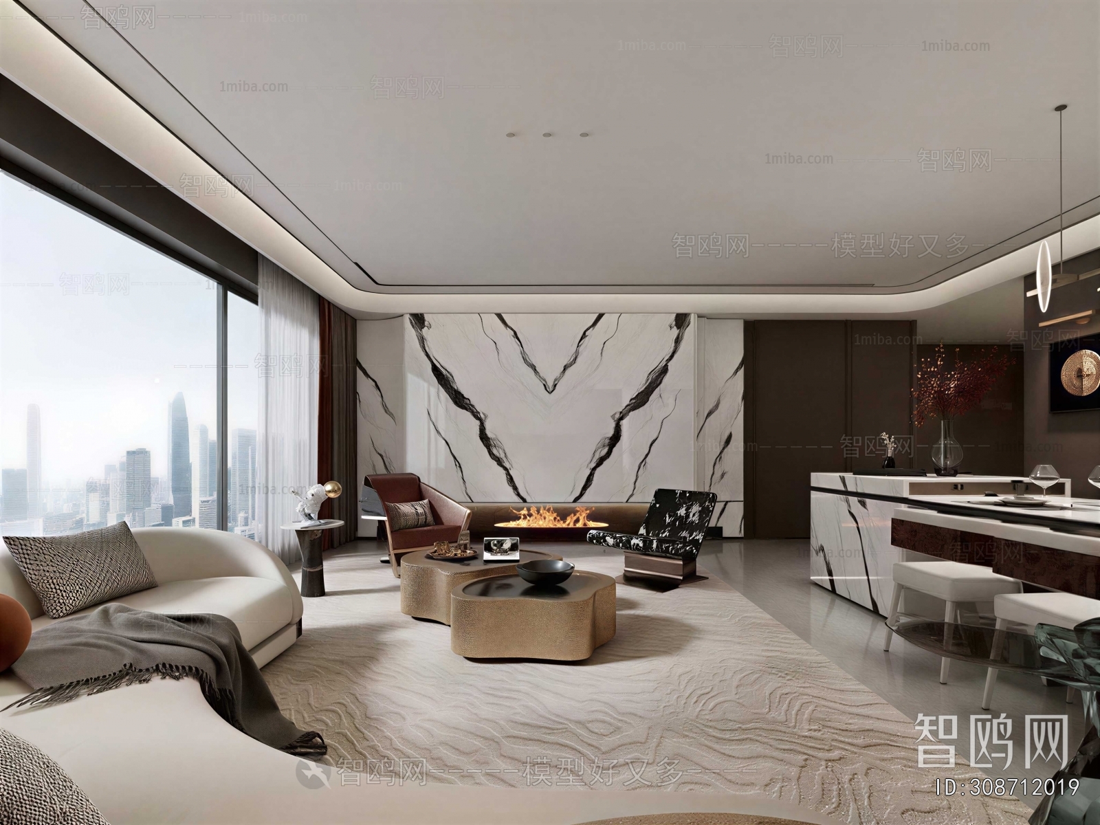 Modern A Living Room