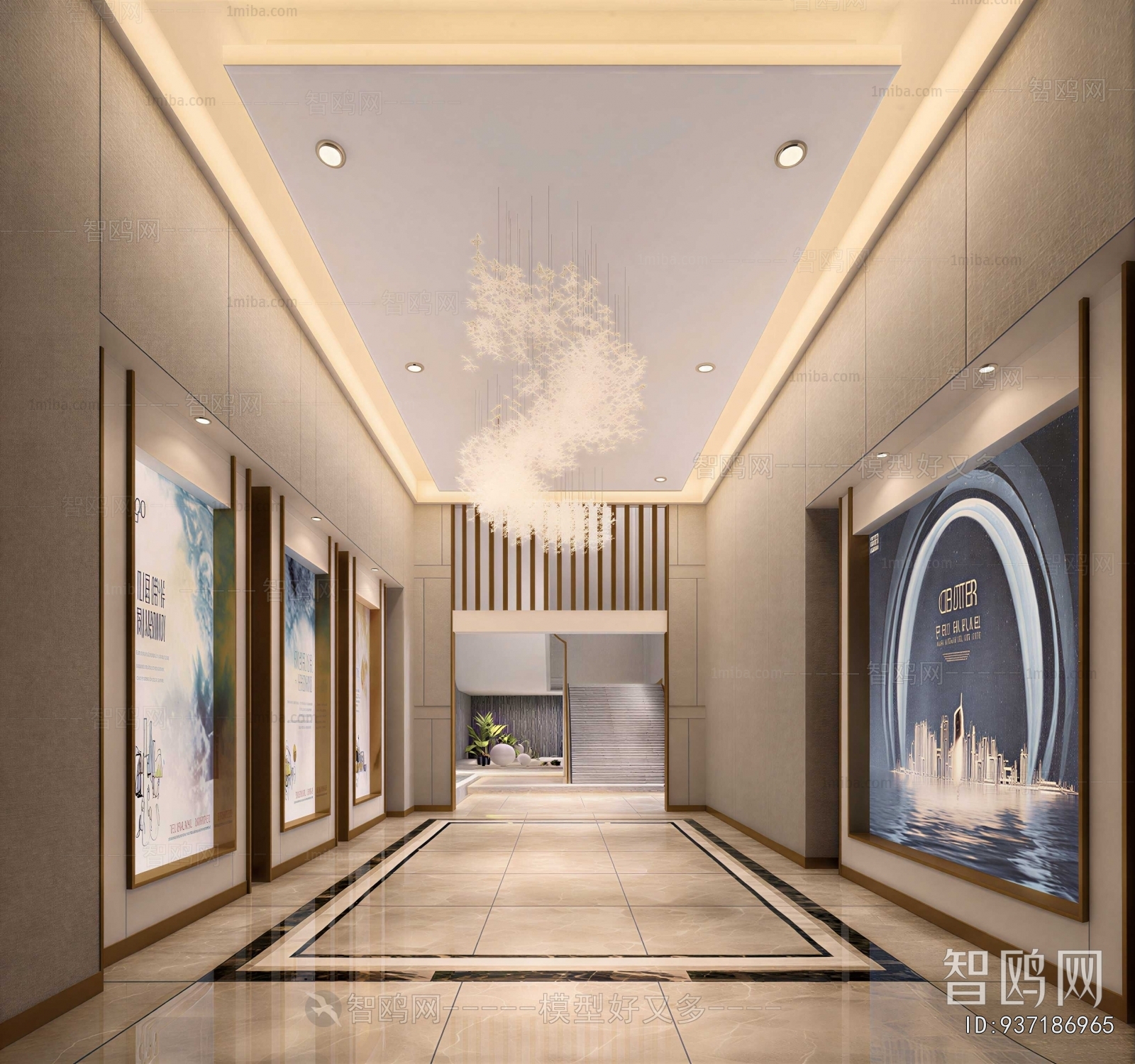 New Chinese Style Corridor