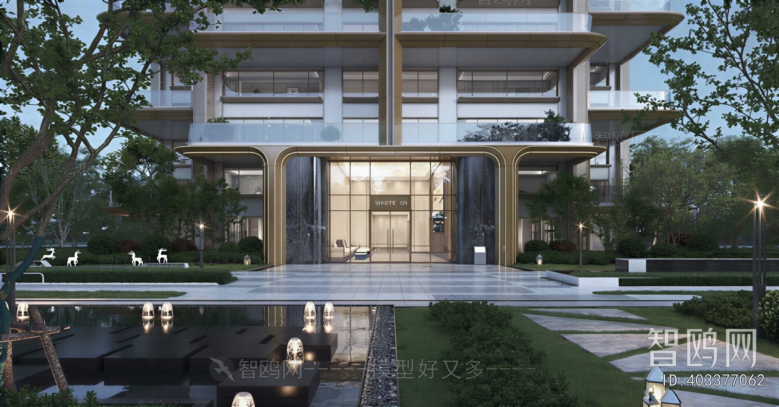 Modern Building Appearance
