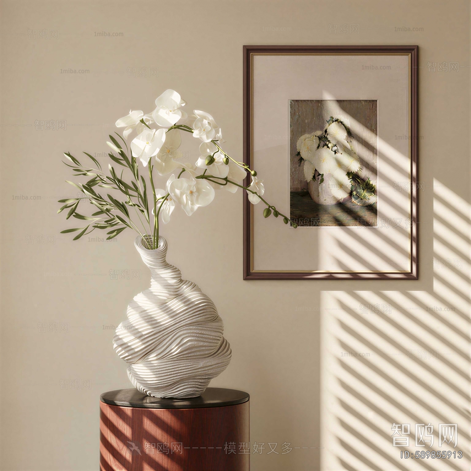 New Chinese Style Flower Arrangement