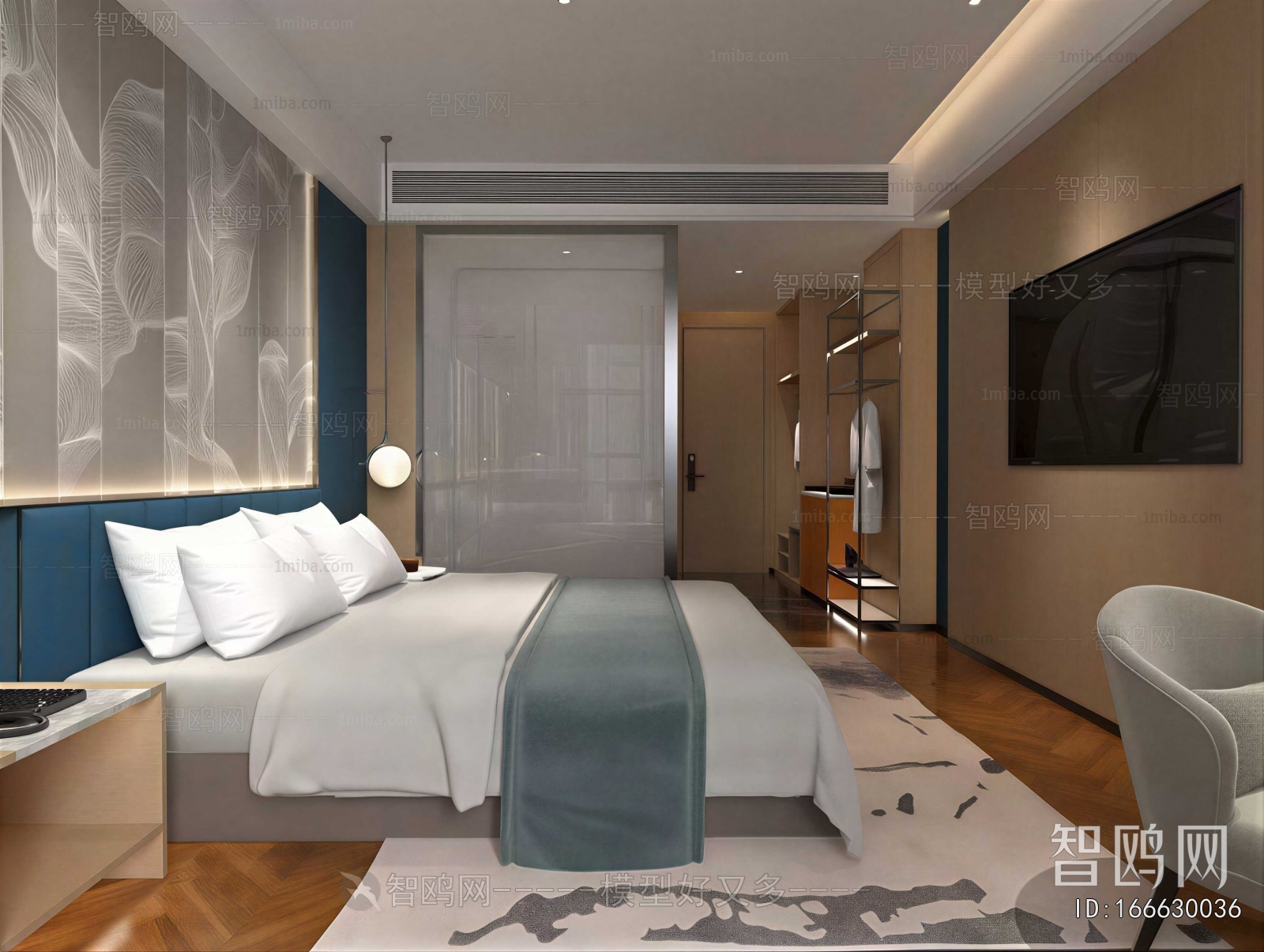 Modern Guest Room