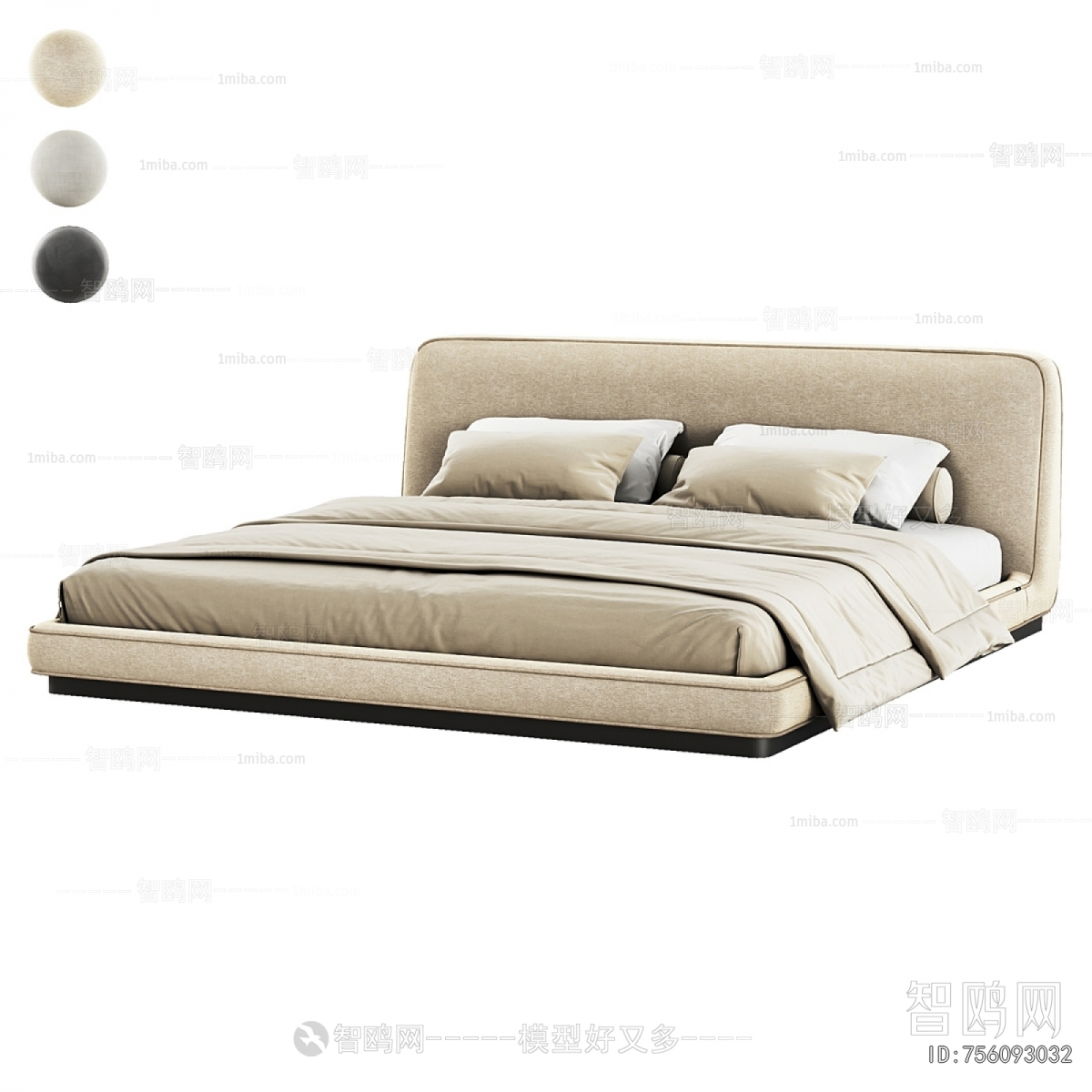 Modern Double Bed