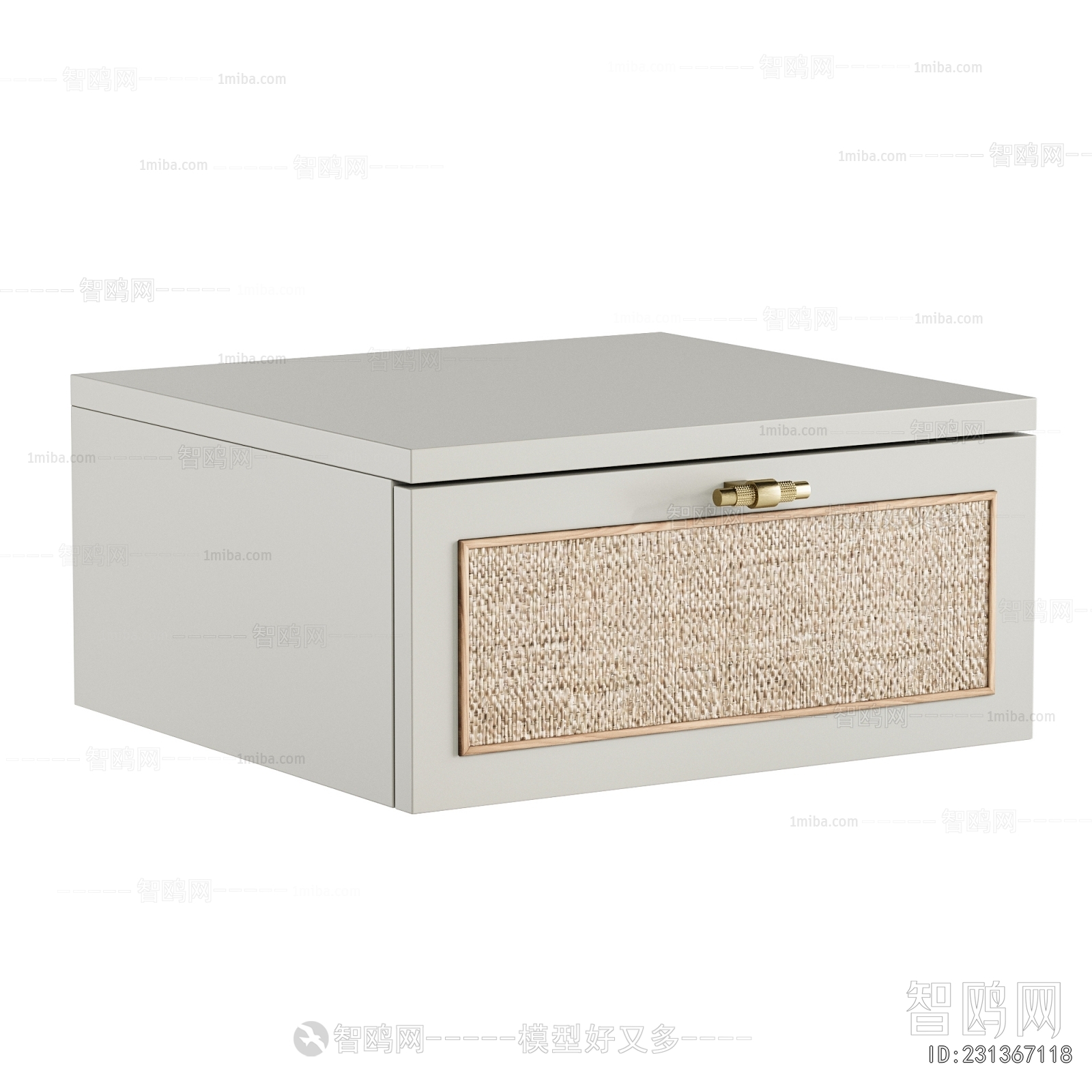 Nordic Style Bedside Cupboard