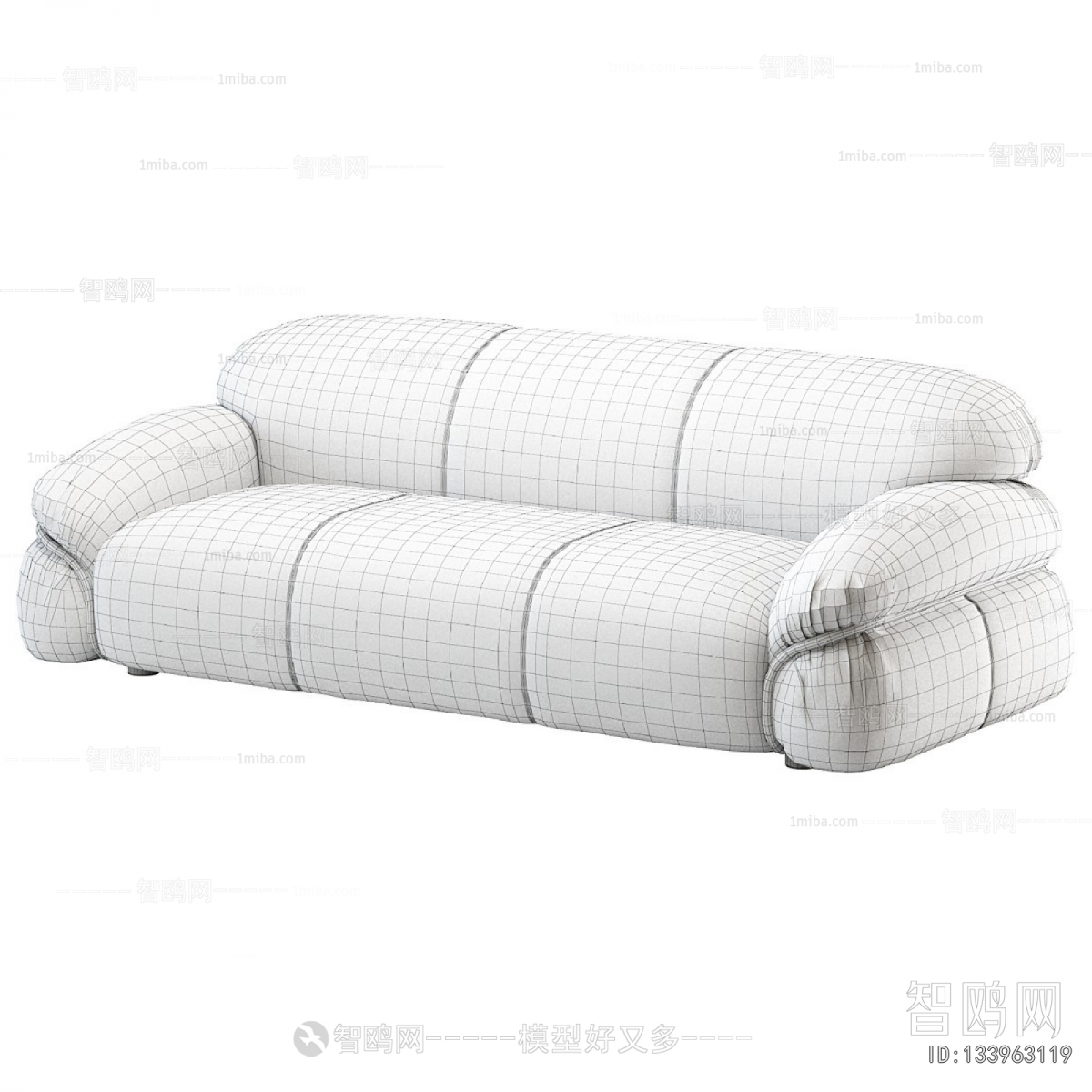 Modern Three-seat Sofa