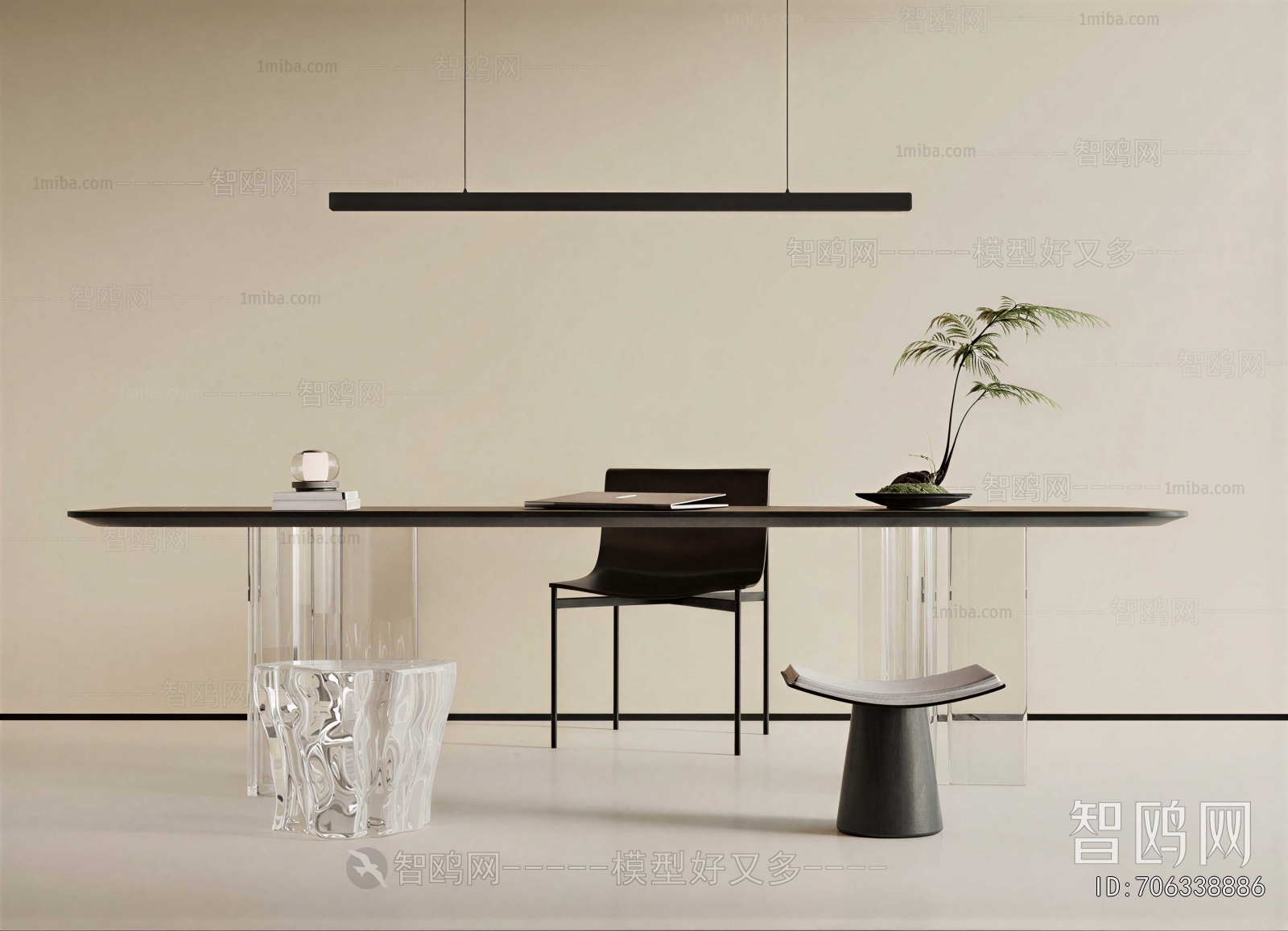 Modern Office Desk And Chair