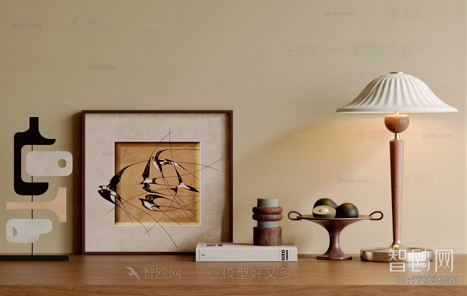 Modern Wabi-sabi Style Decorative Set