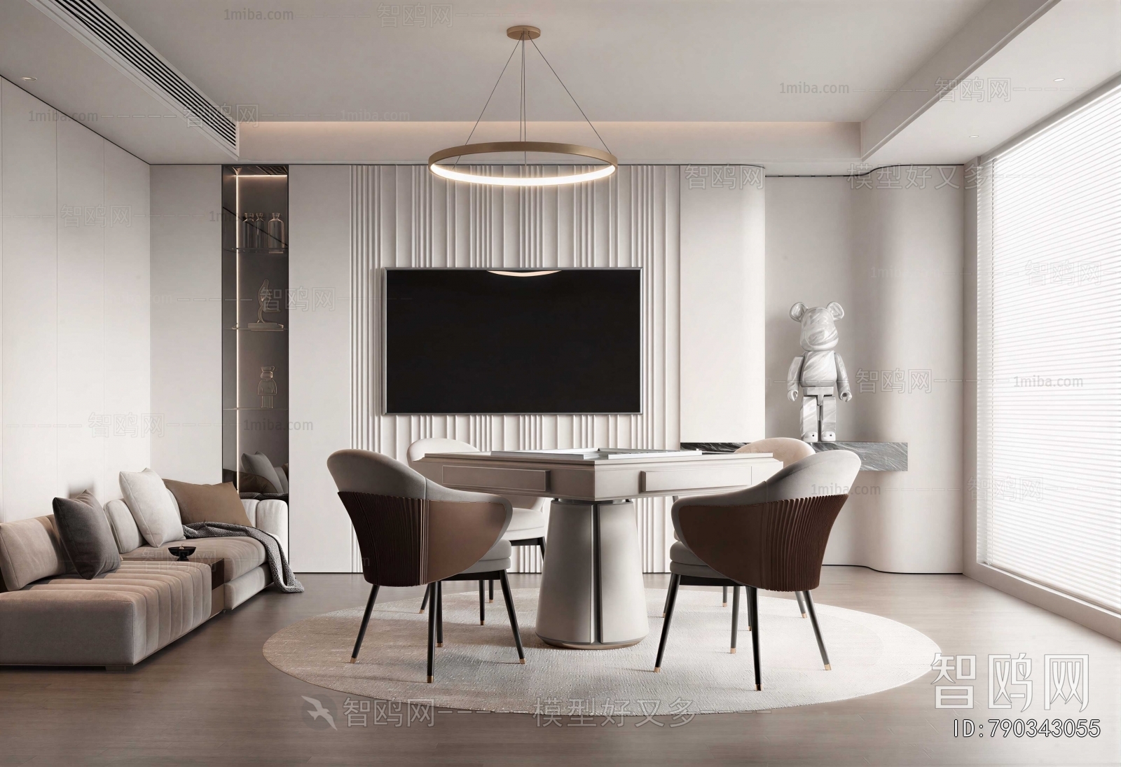Modern Chess And Card Room