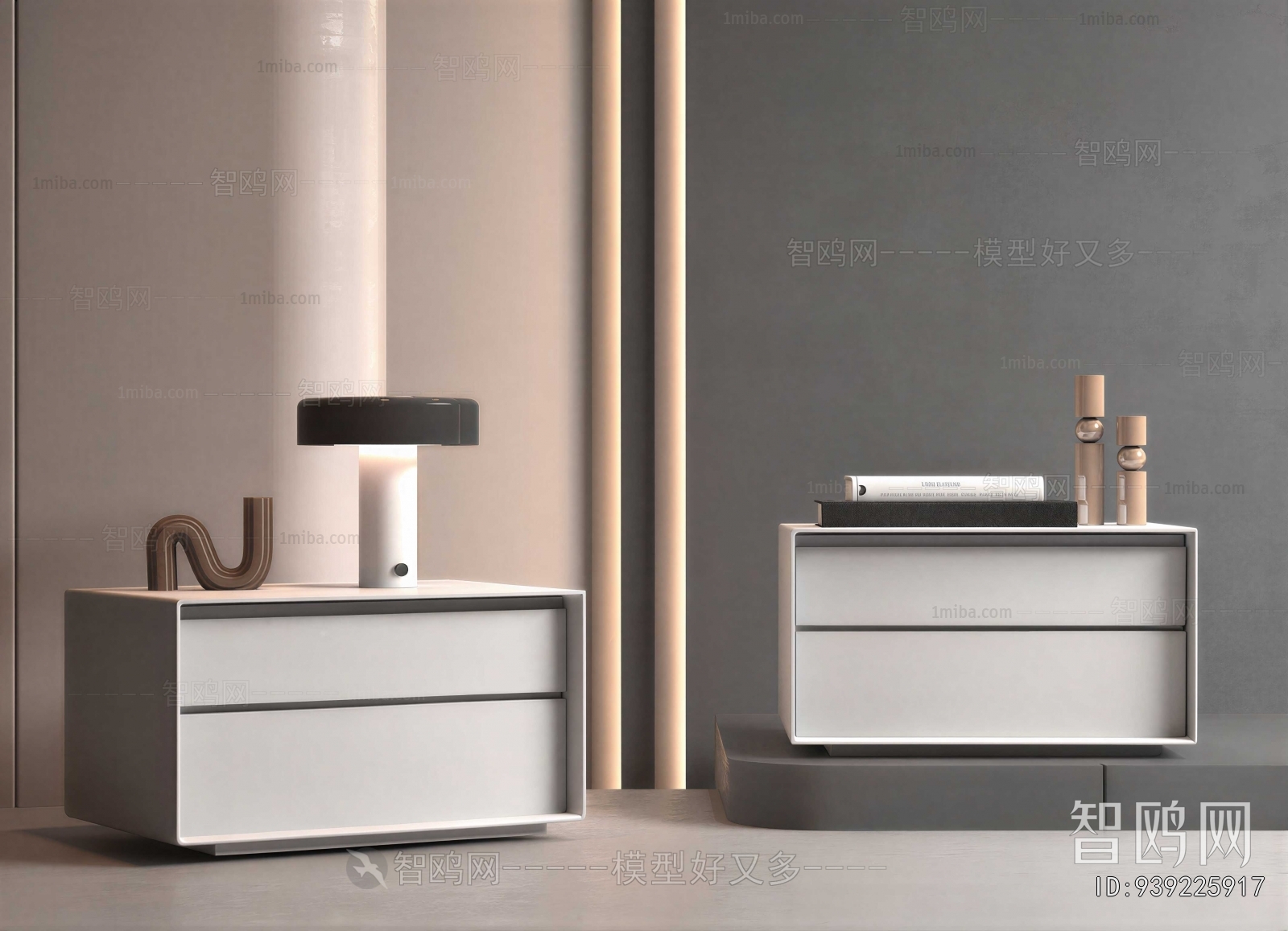 Modern Bedside Cupboard