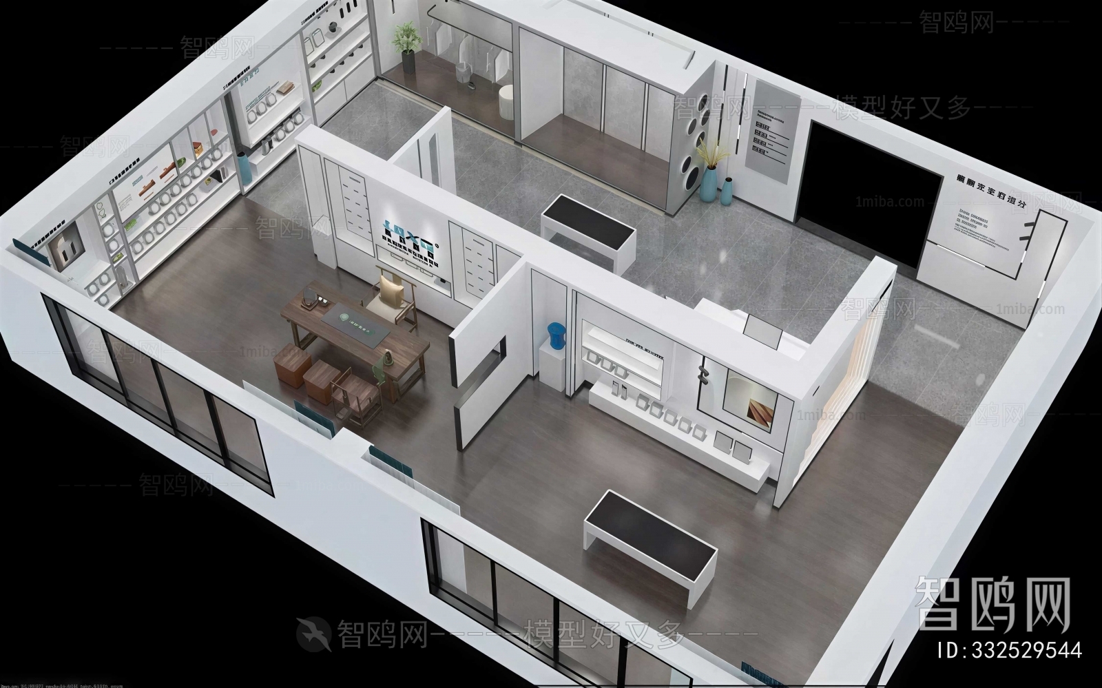 Modern A Bird's-eye View Of Home Decoration