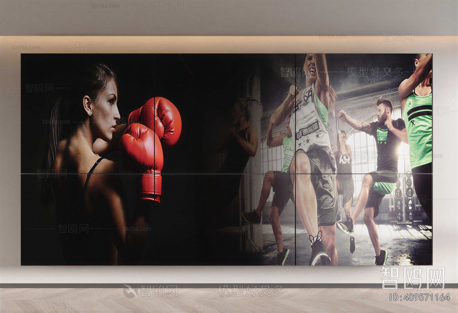 American Style TV Wall