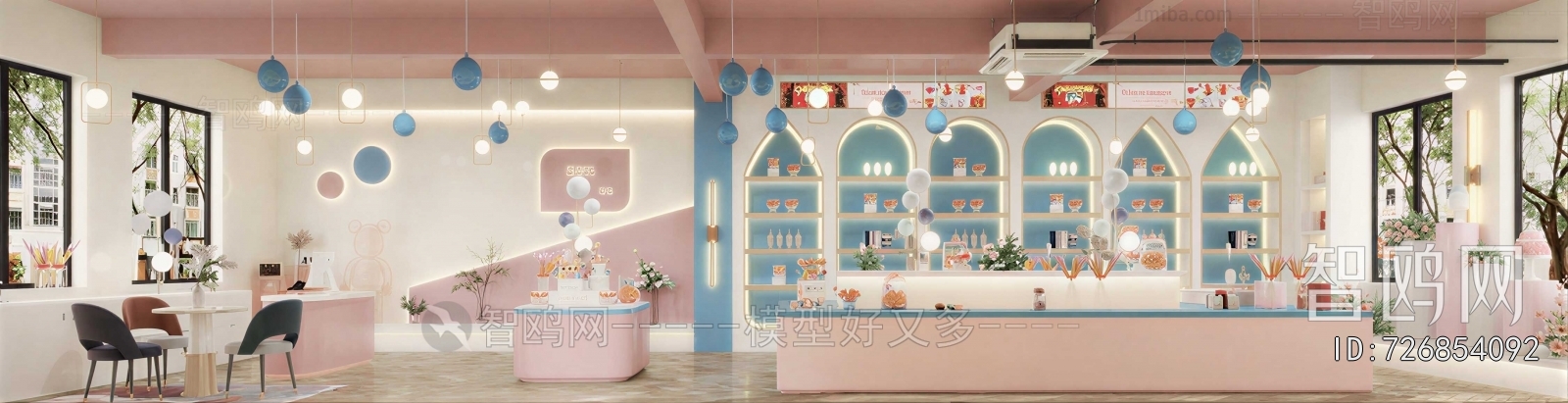 Modern Dessert Shop