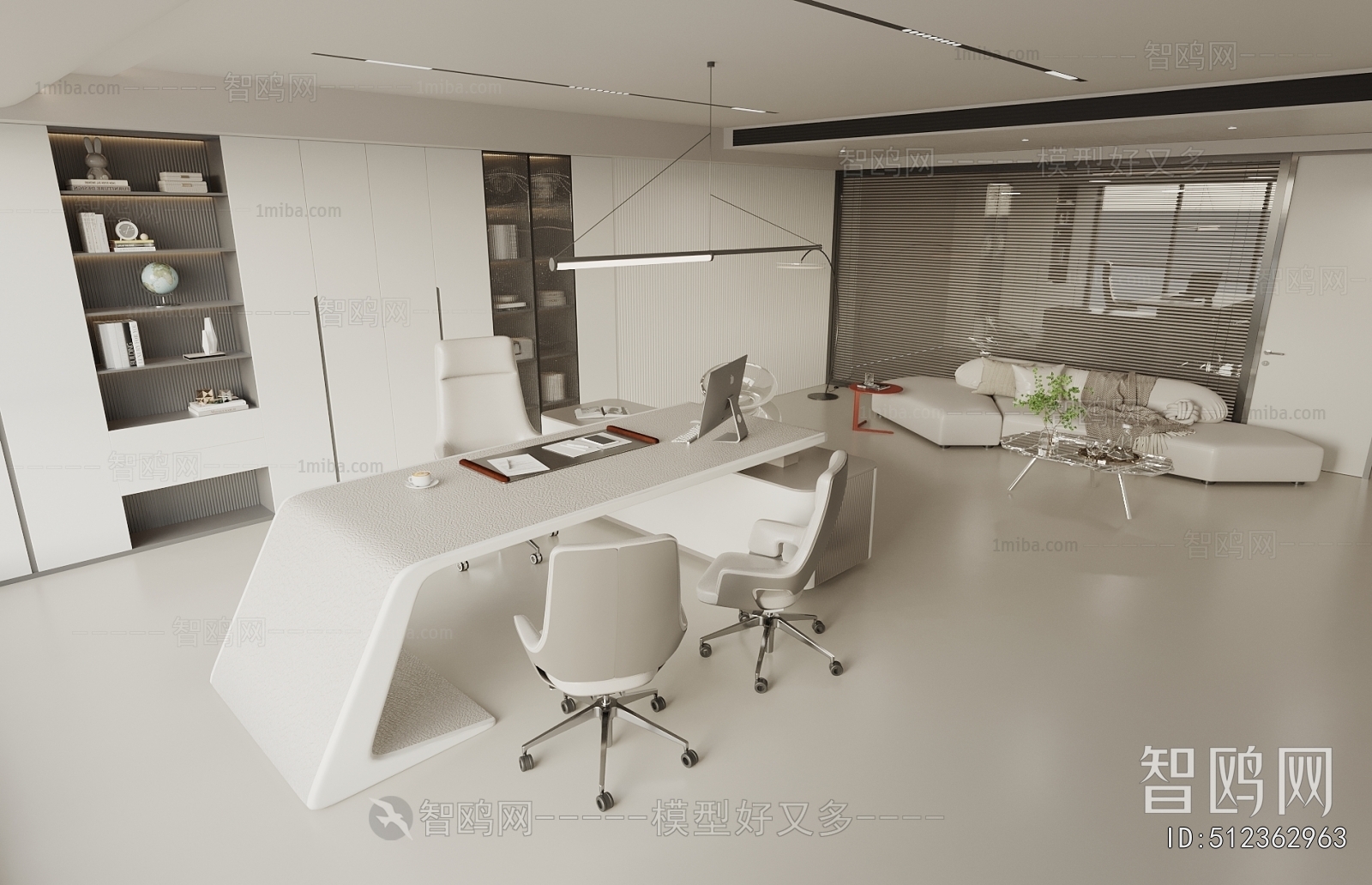 Modern Office Desk And Chair