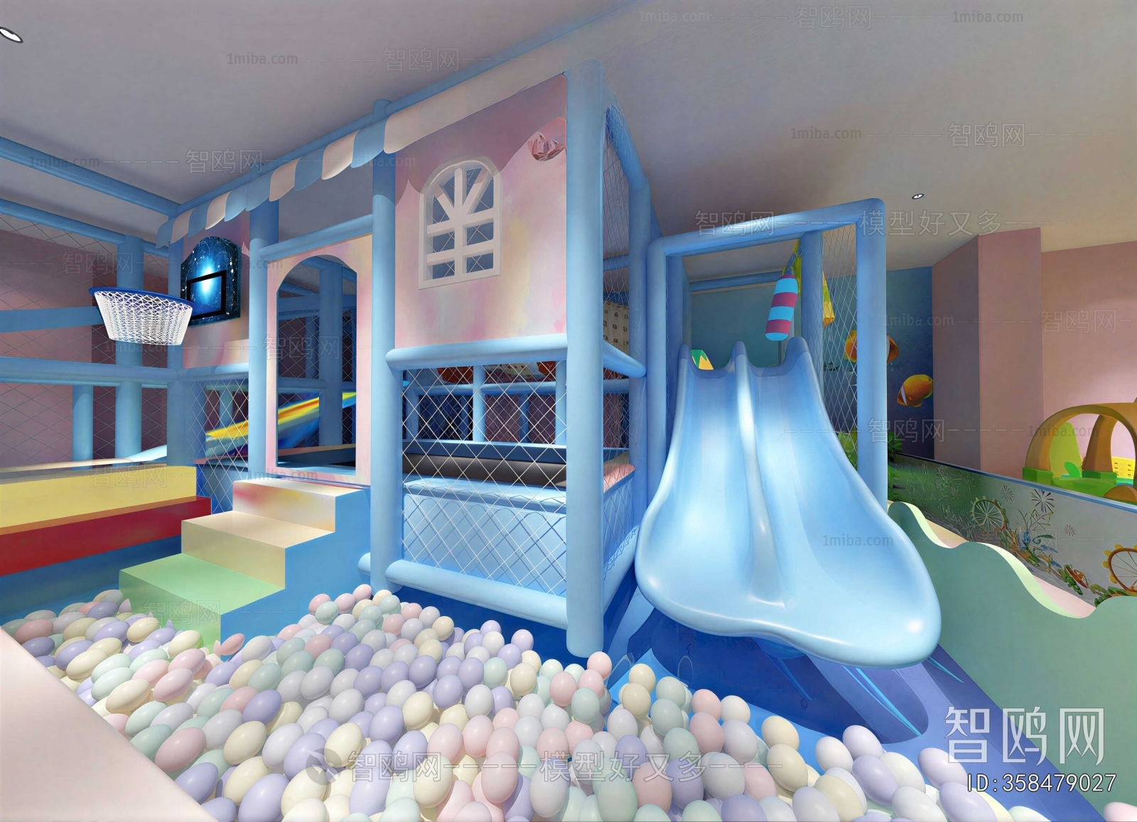 Modern Children's Playroom