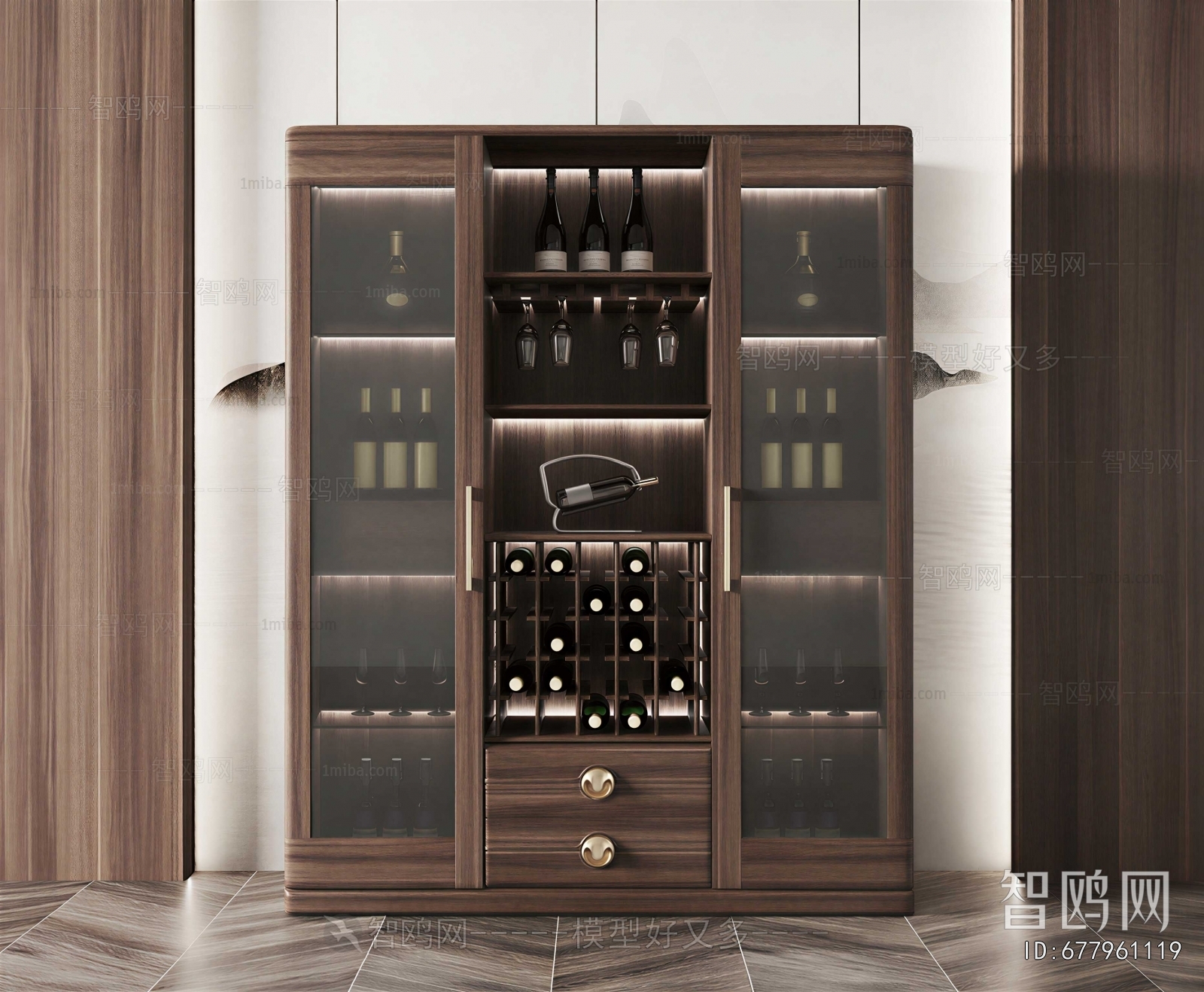 Modern Wine Cabinet