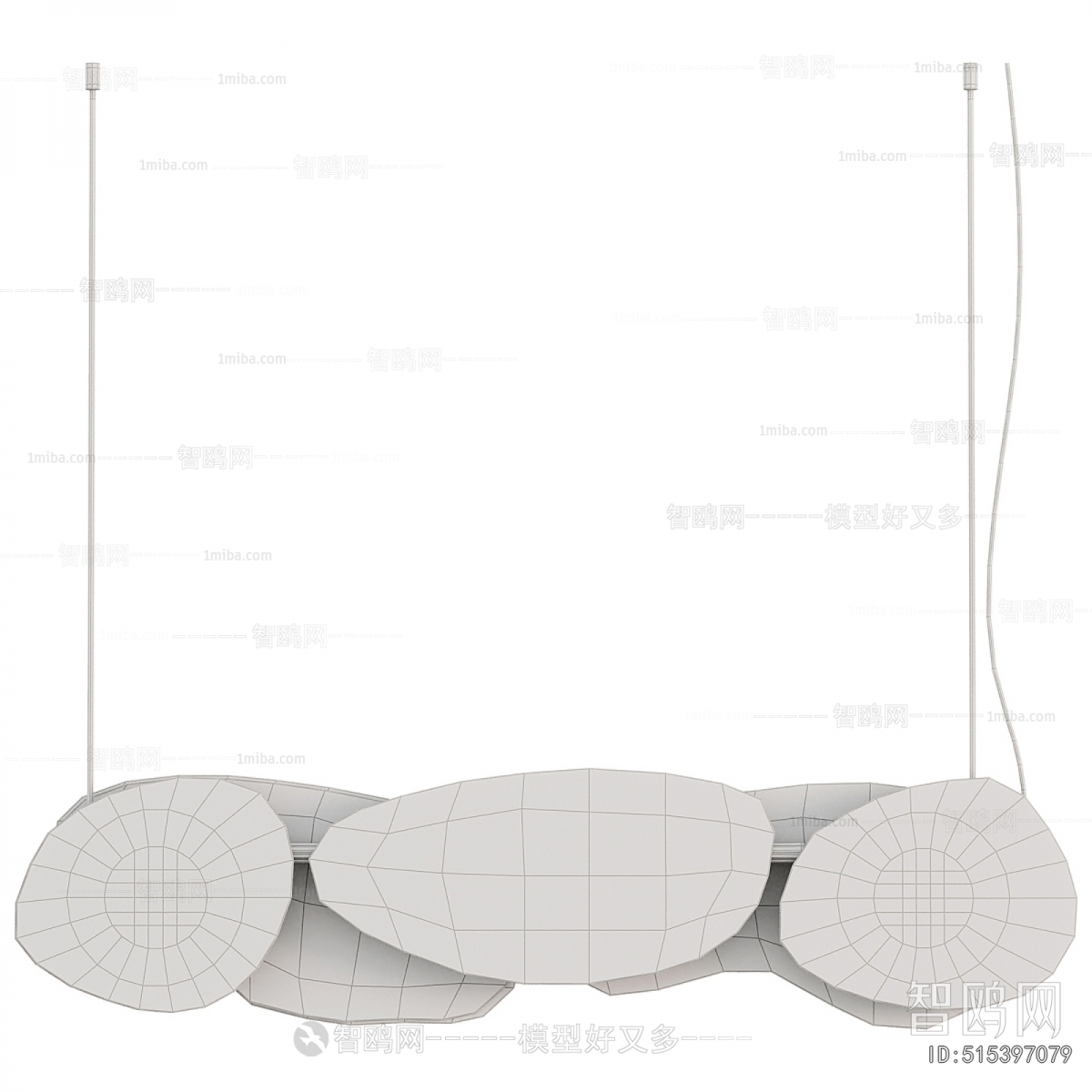 Modern Long Chandelier