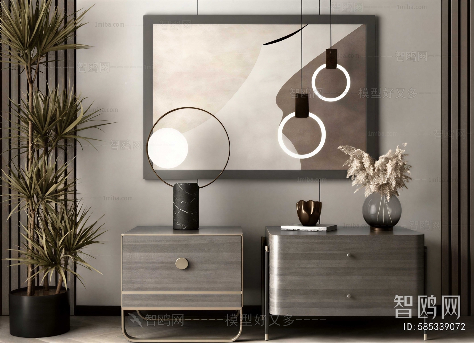 Modern Bedside Cupboard