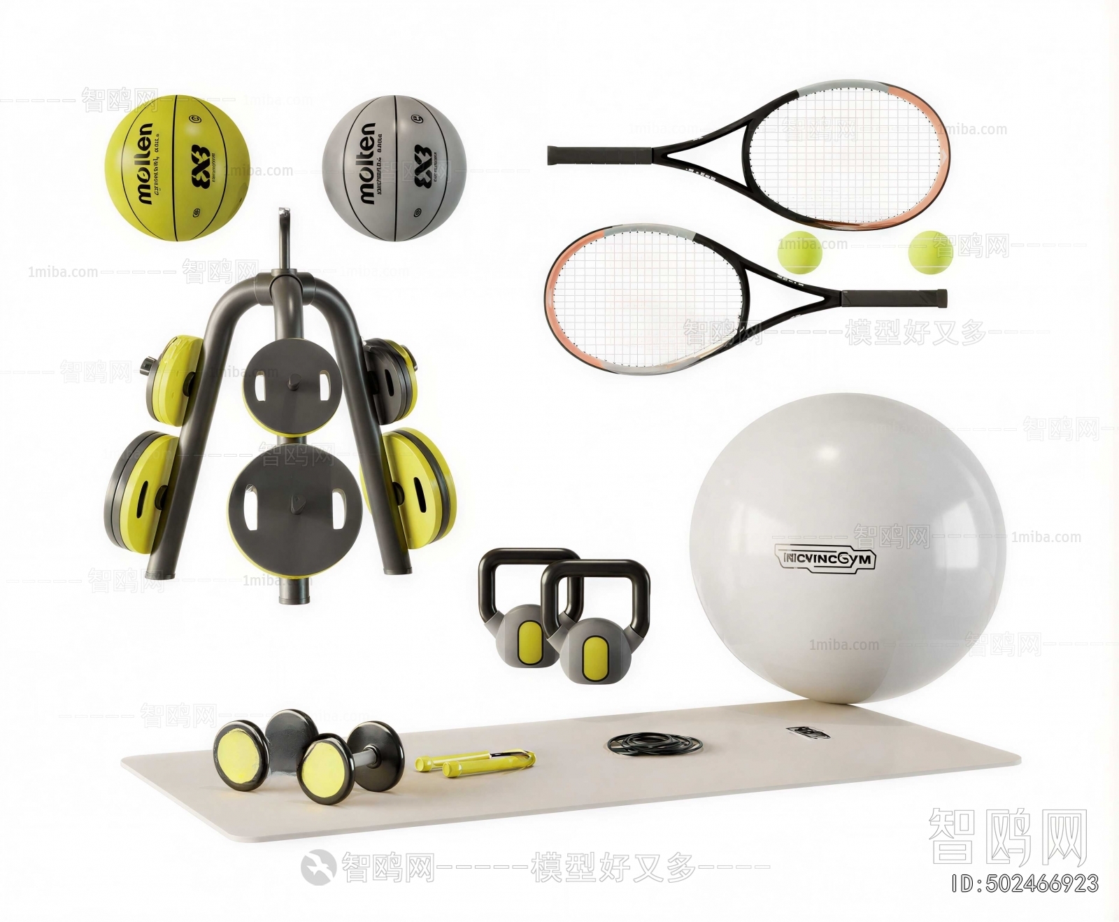 Modern Fitness Equipment