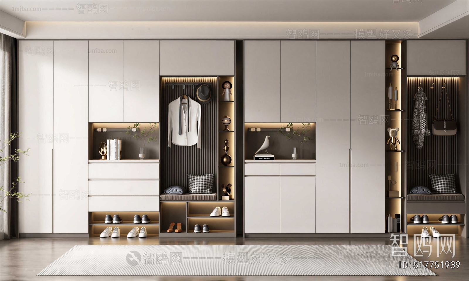 Modern Shoe Cabinet