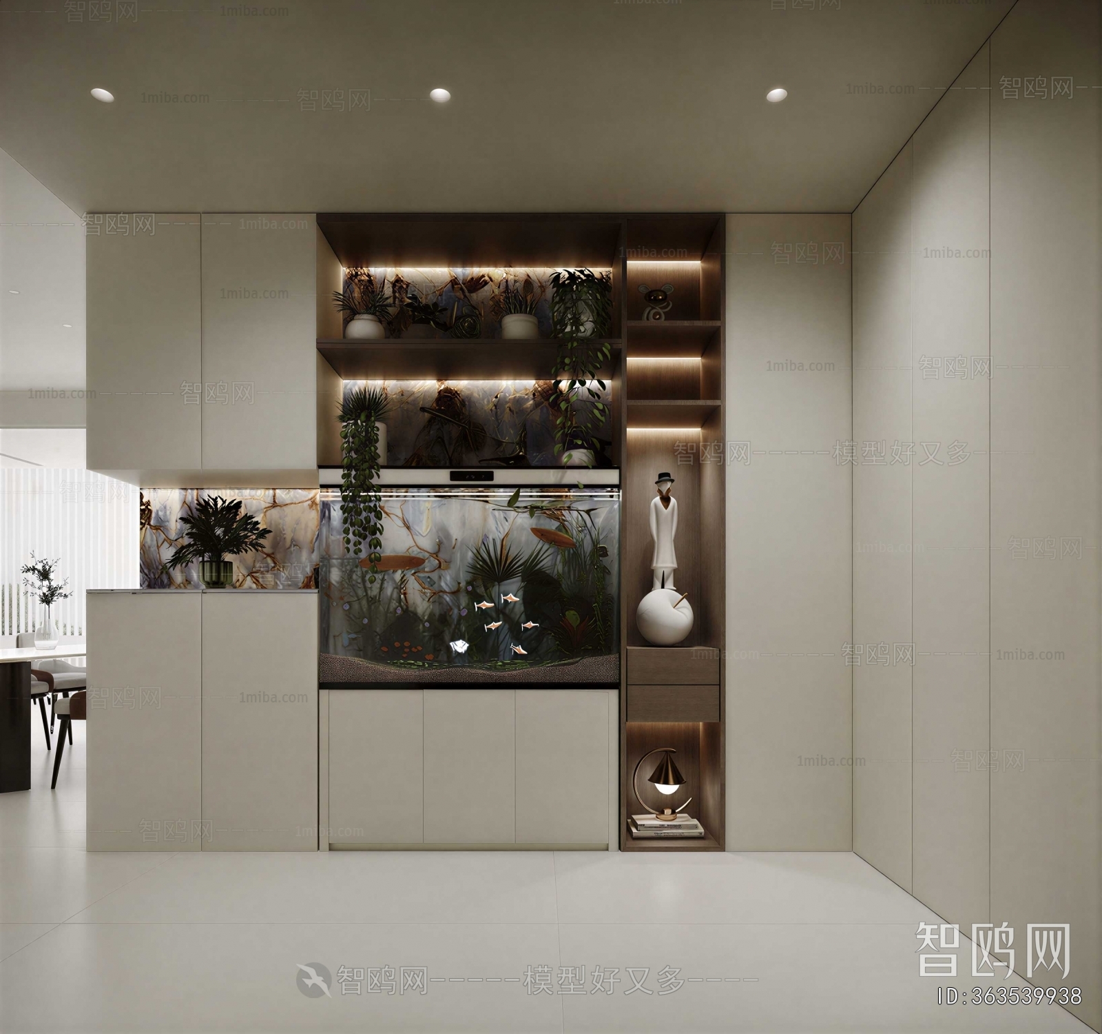 Modern Hallway