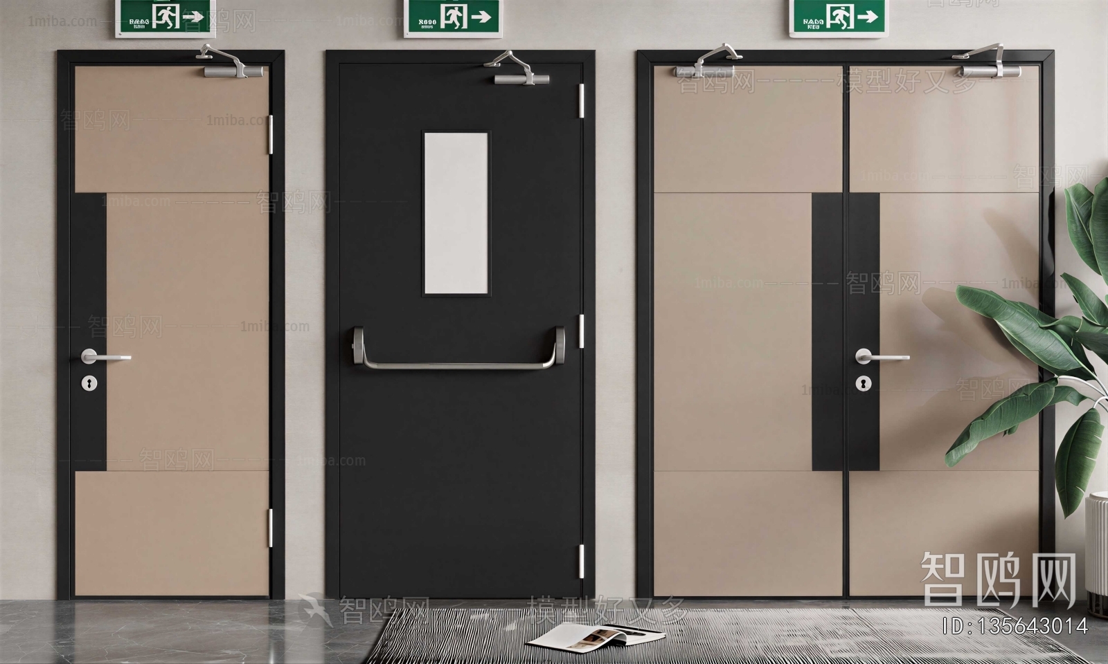 Modern Fire Door