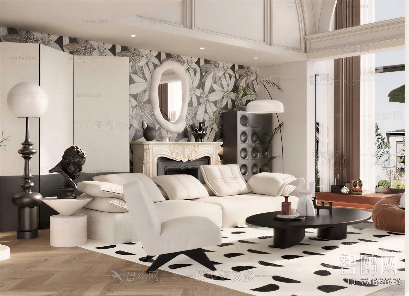 French Style A Living Room