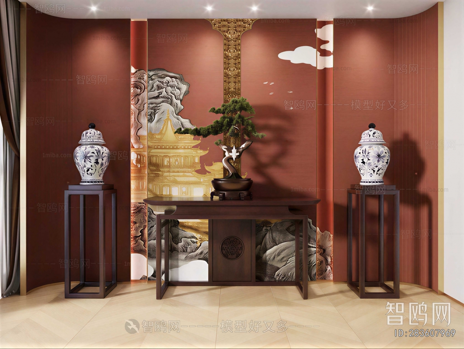 New Chinese Style Side Table/corner Table