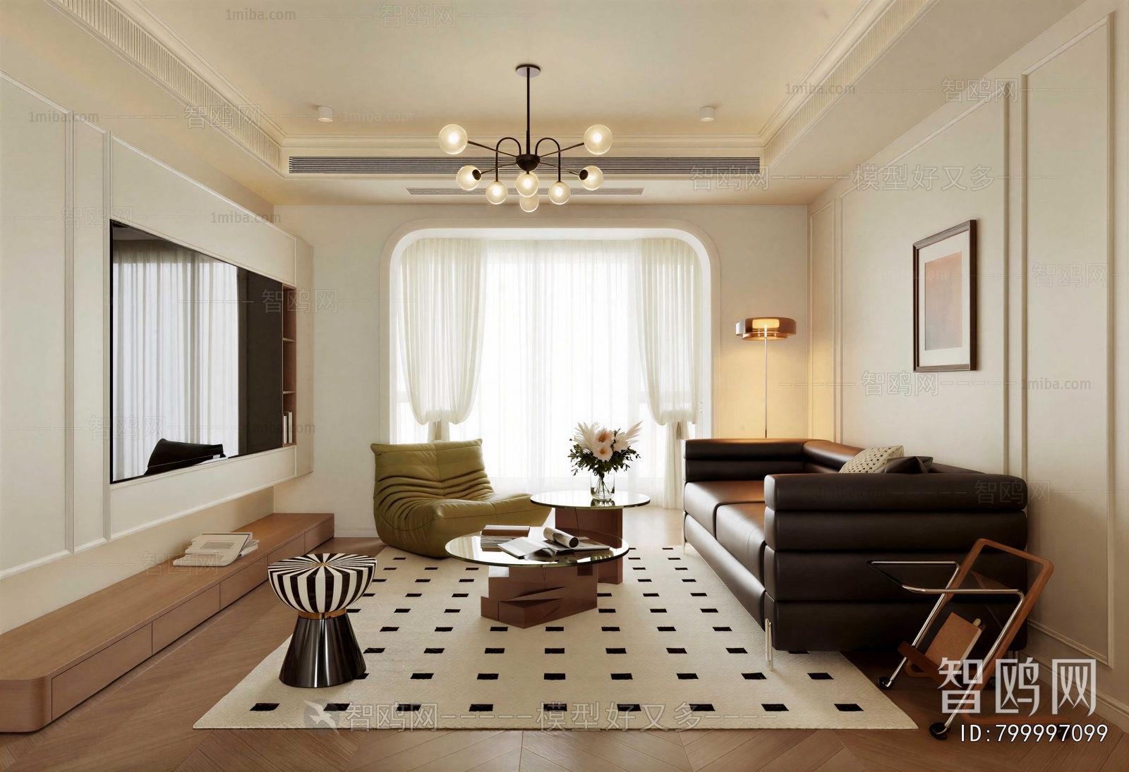 French Style A Living Room