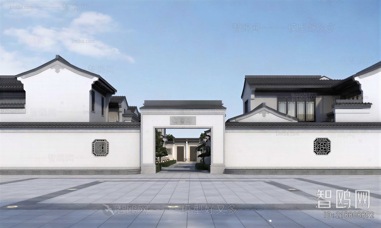 New Chinese Style Gate