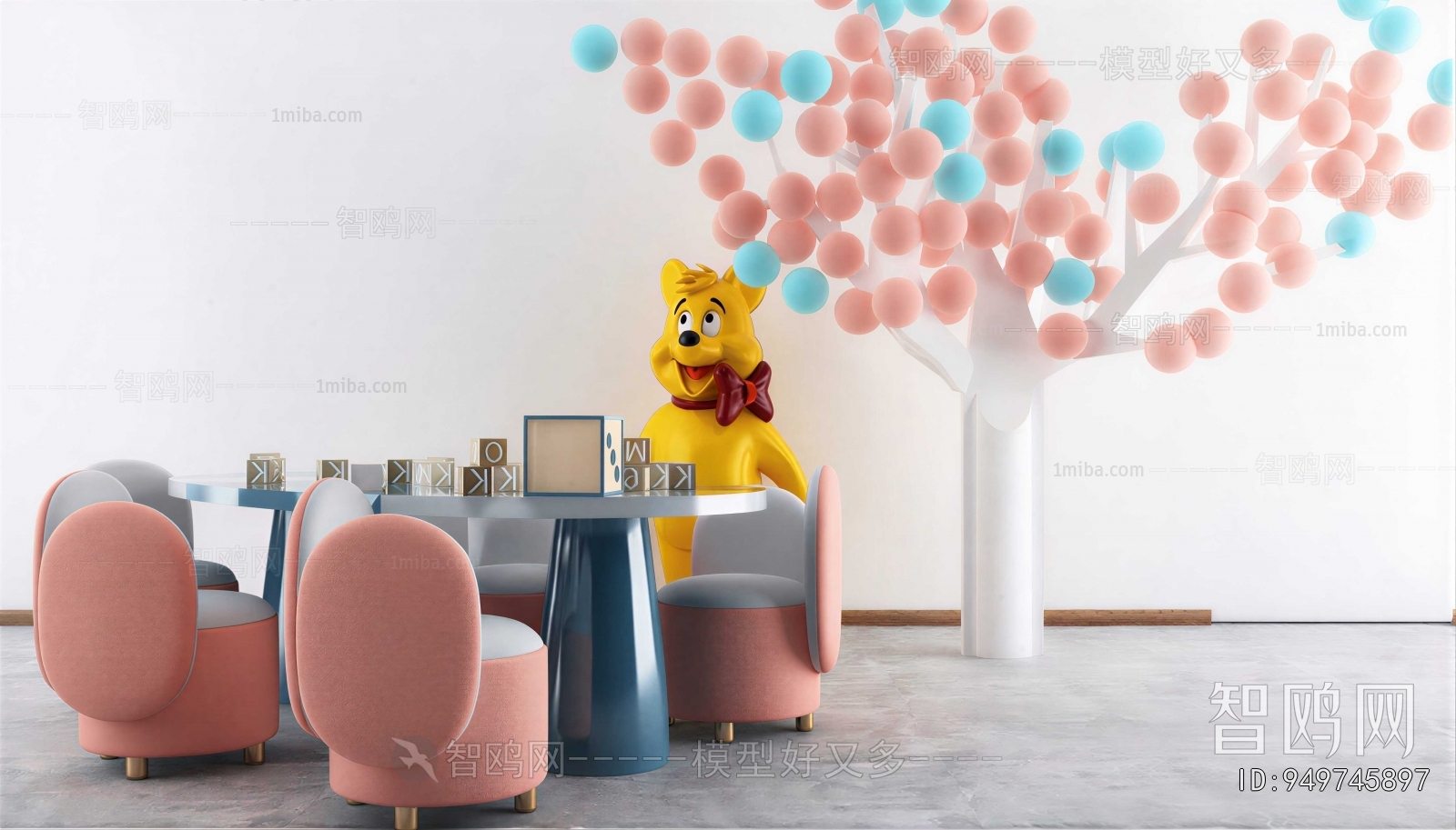 Modern Children's Table/chair