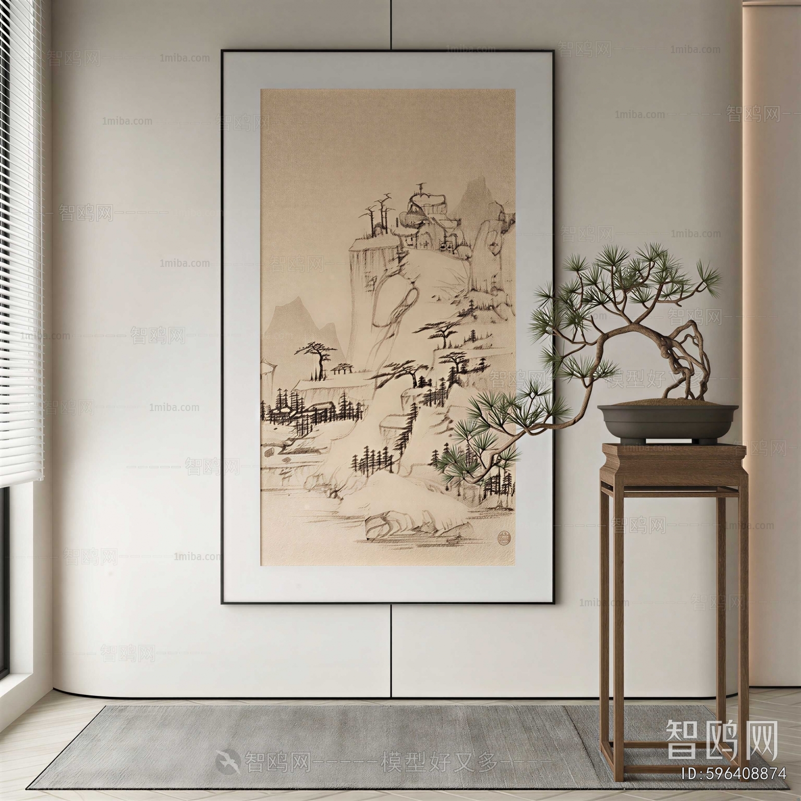 New Chinese Style Painting
