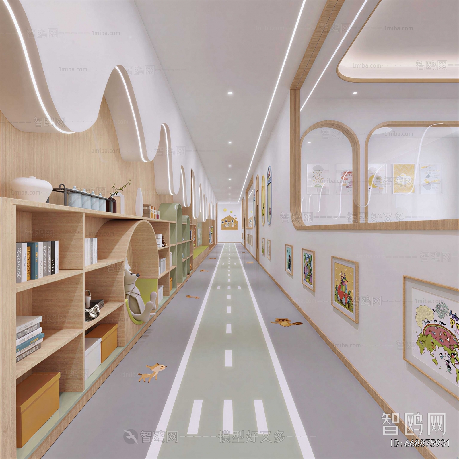 Modern Children's Kindergarten