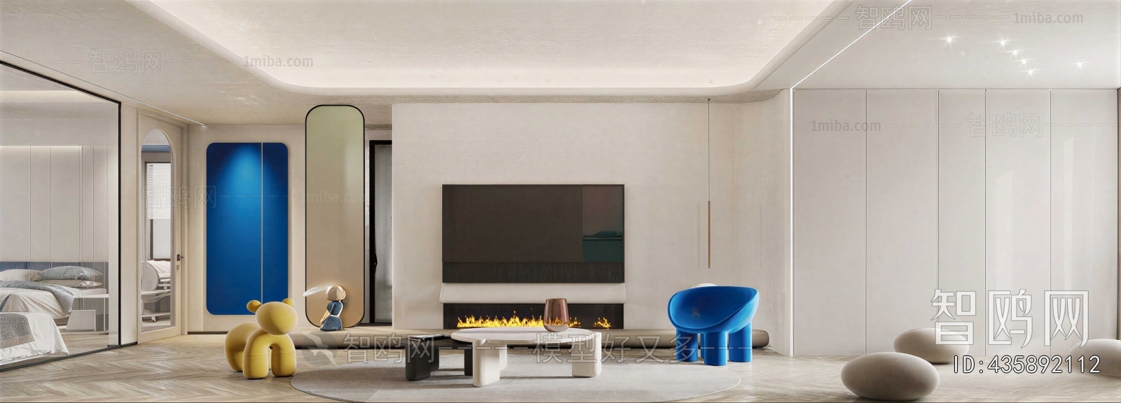 Modern A Living Room