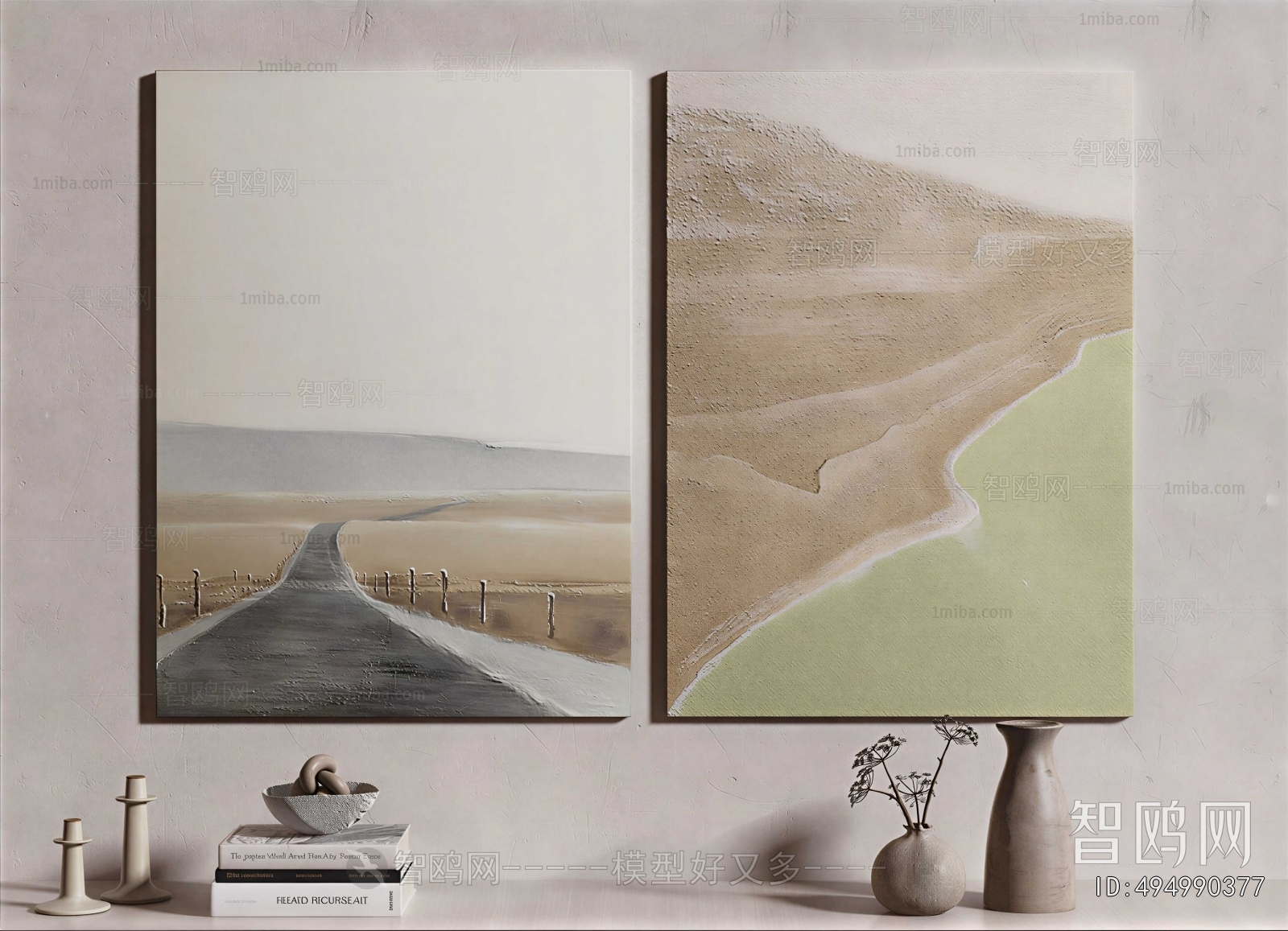 Wabi-sabi Style Painting