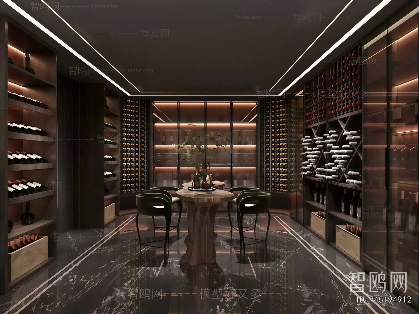 New Chinese Style Study Space