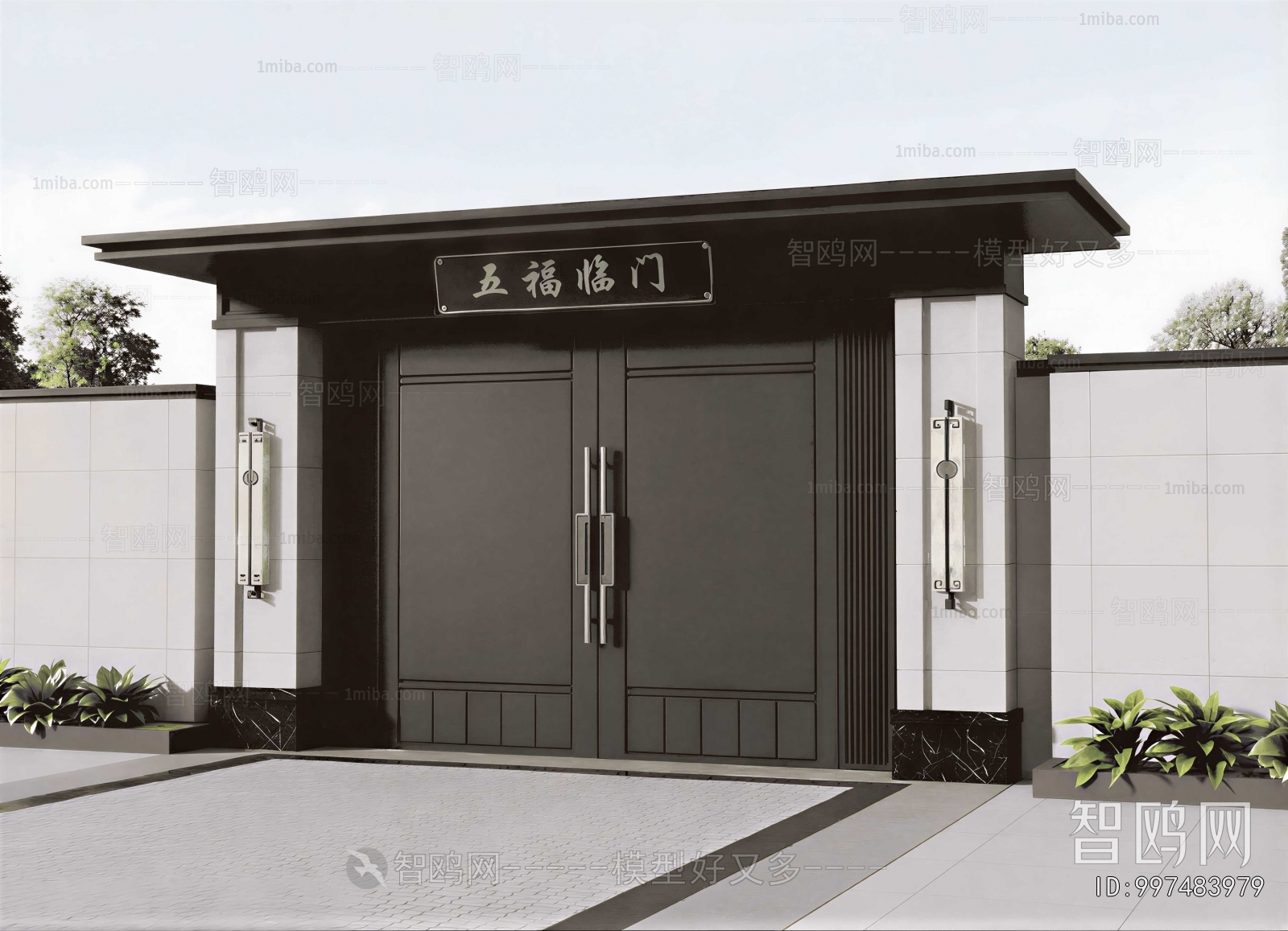 New Chinese Style Facade Element