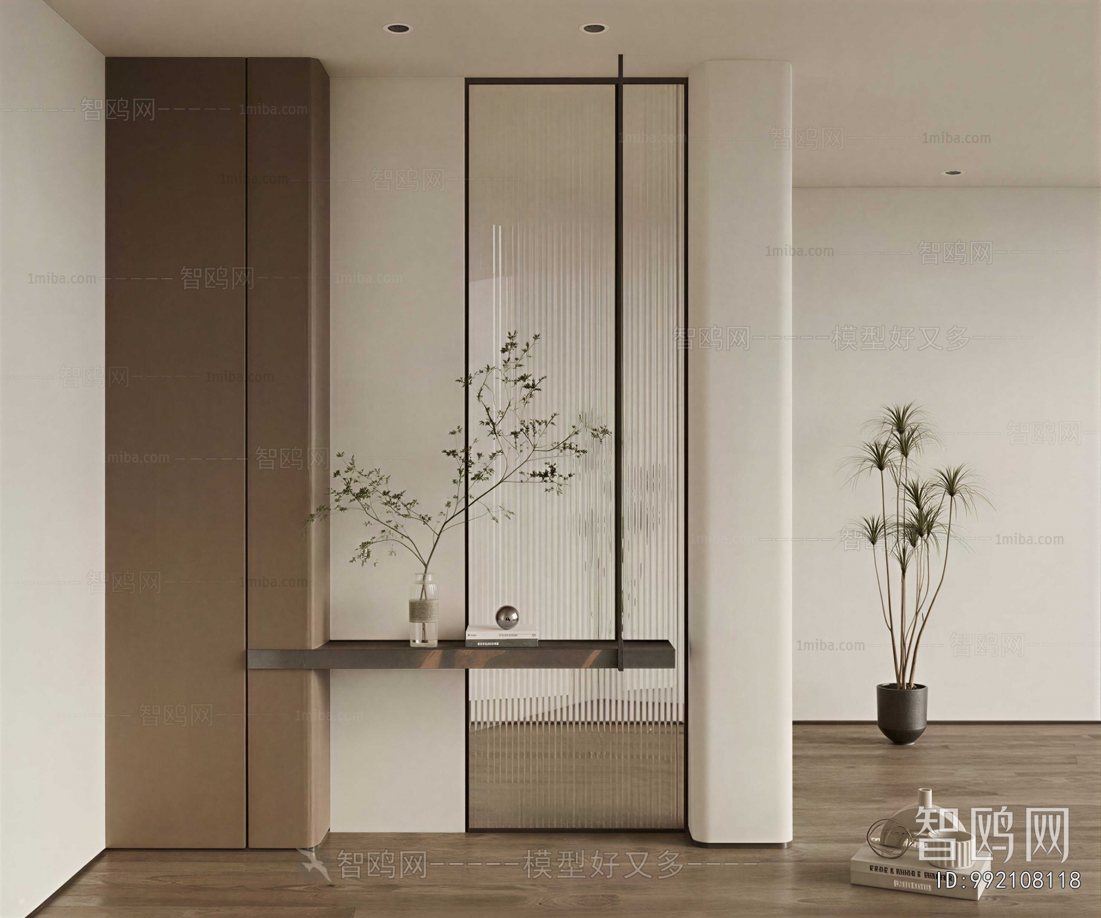 Modern Entrance Cabinet