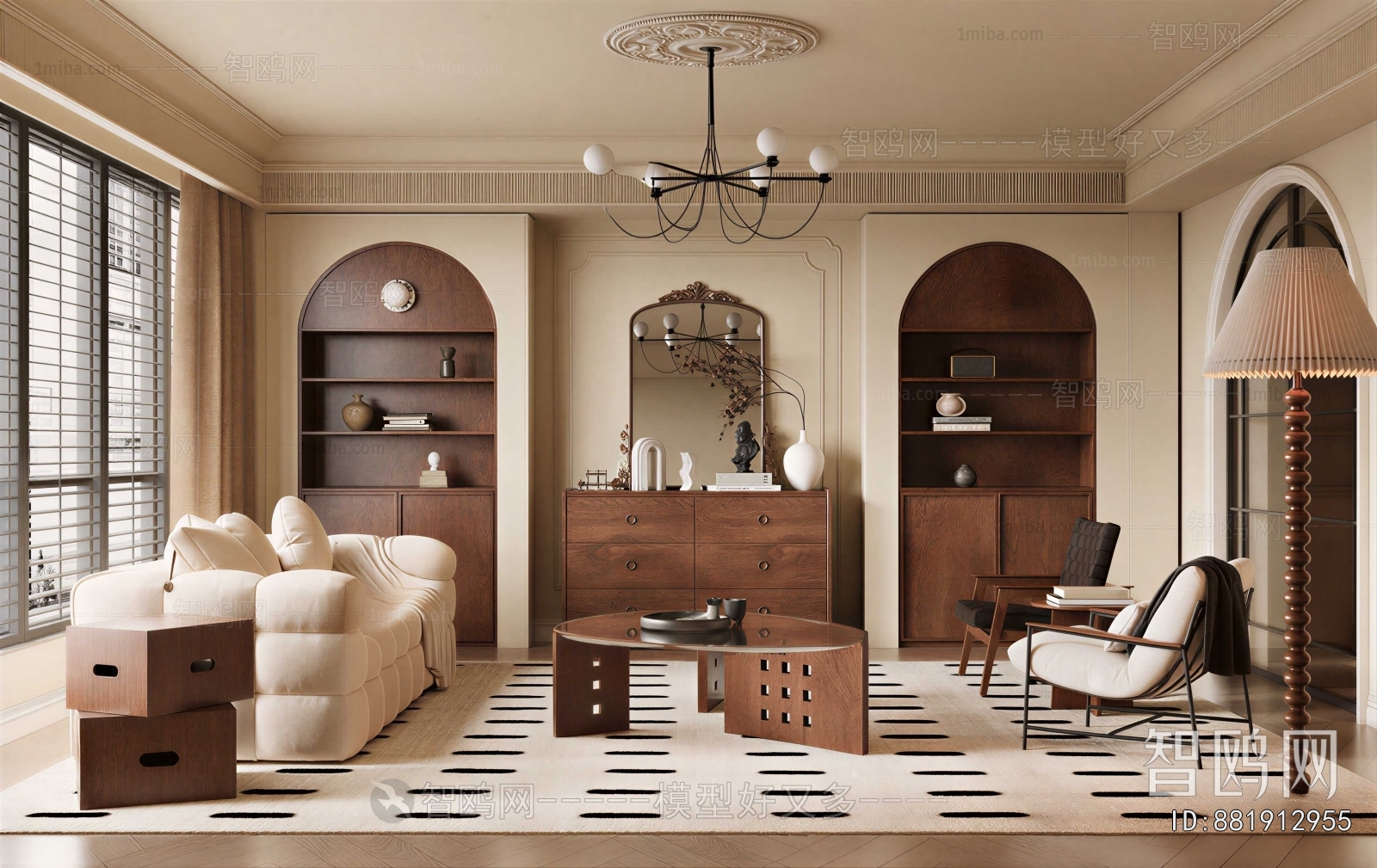 French Style A Living Room
