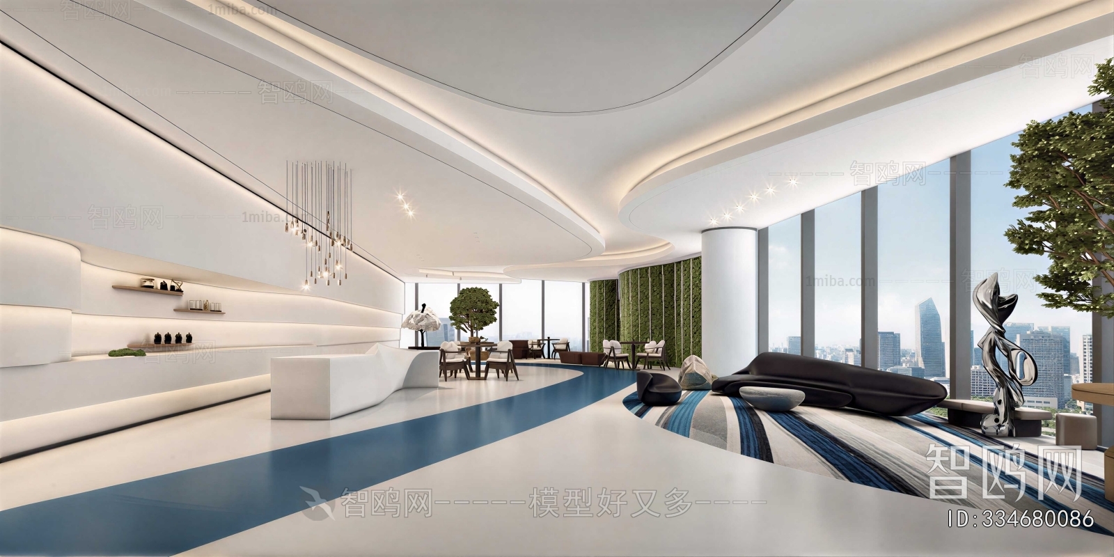 Modern Reception Area