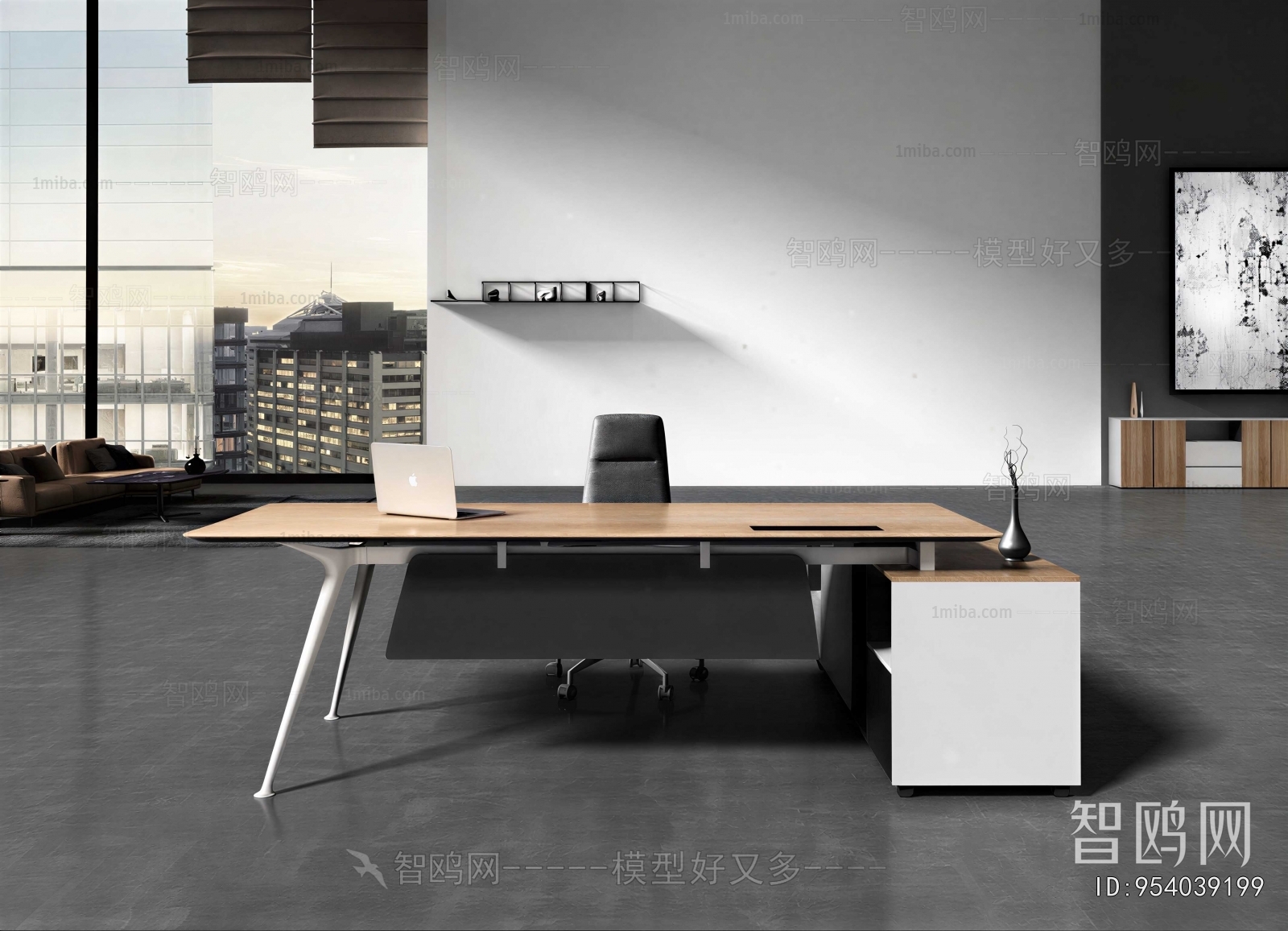 Modern Office Desk And Chair
